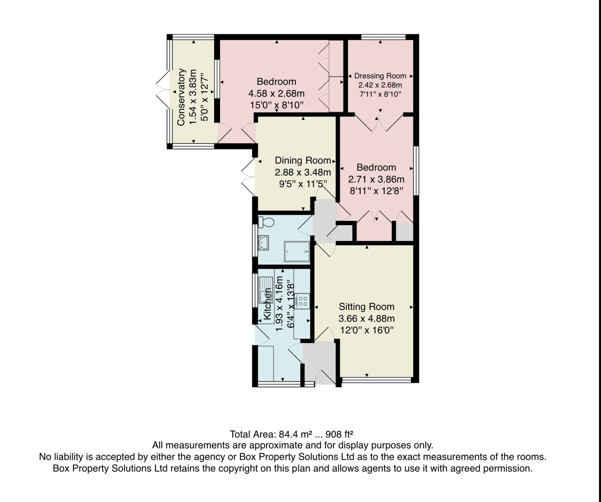 61 Woodpark Drive, Knaresborough floorplan