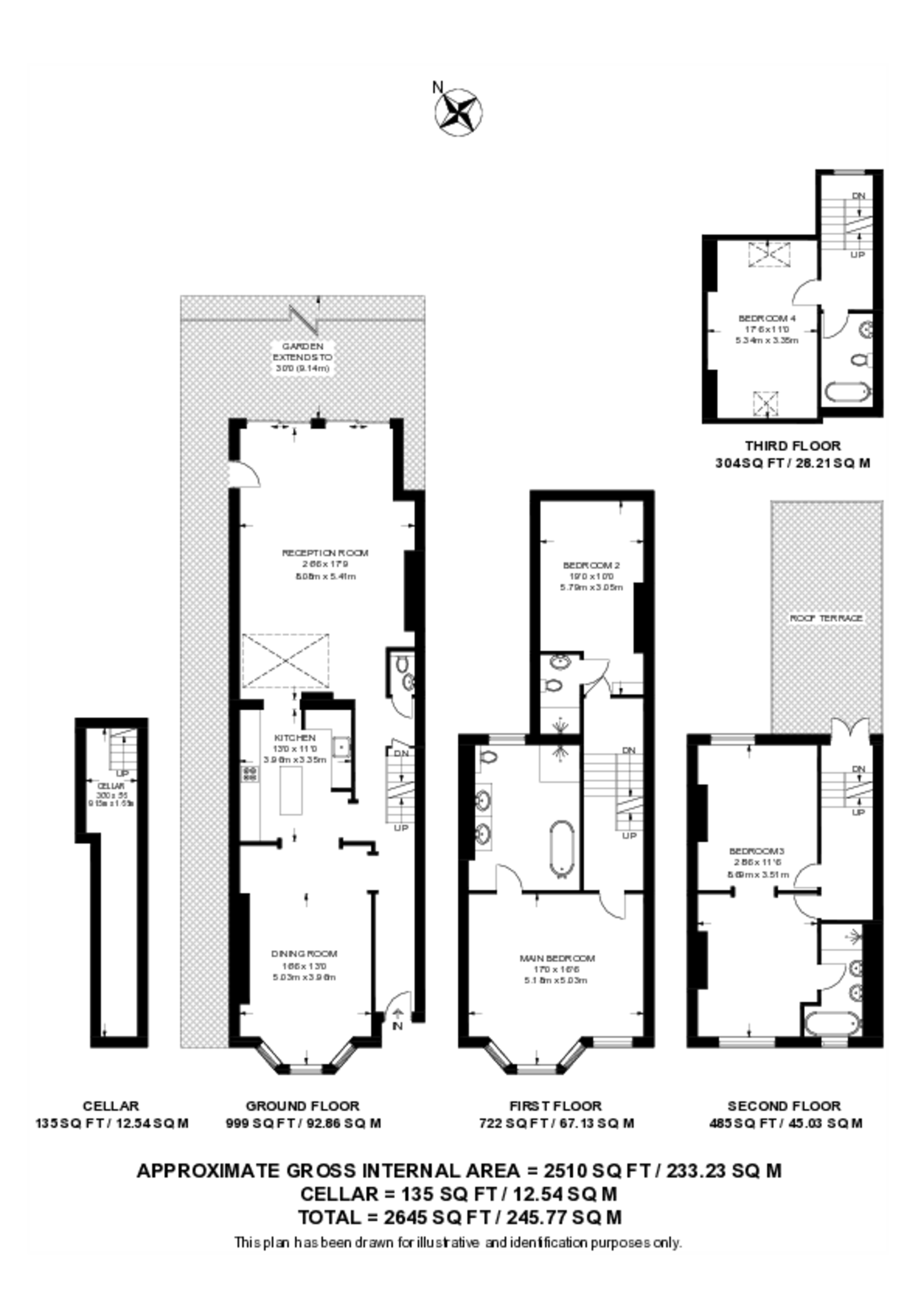 Shirlock Road, Hampstead floorplan