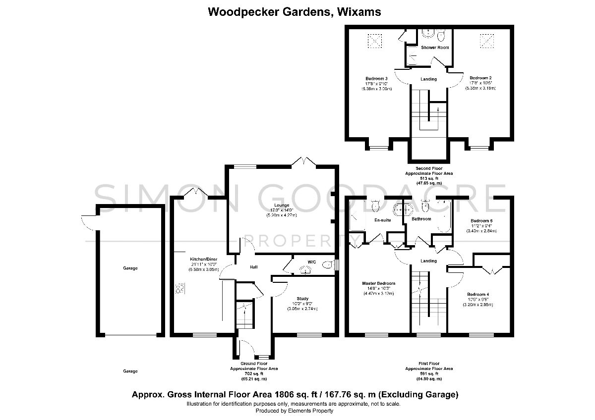 12, Woodpecker Gardens, Bedford floorplan