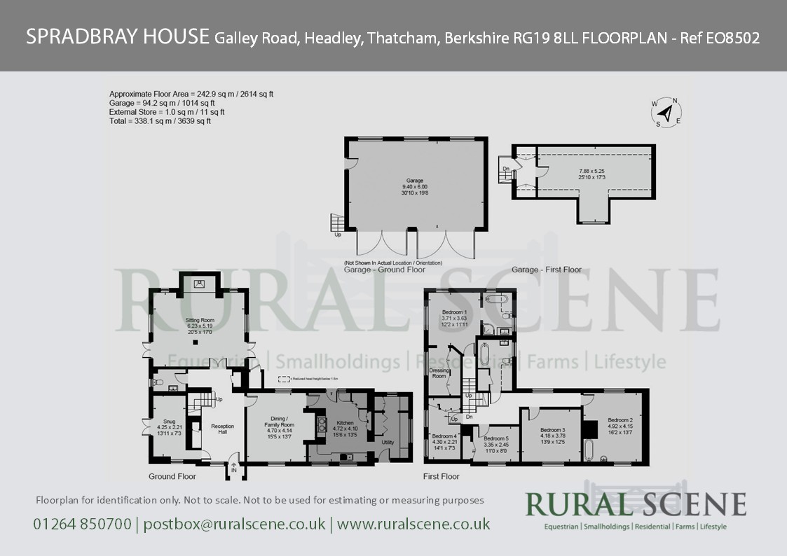 SPRADBRAY HOUSE, Galley Road, THATCHAM floorplan