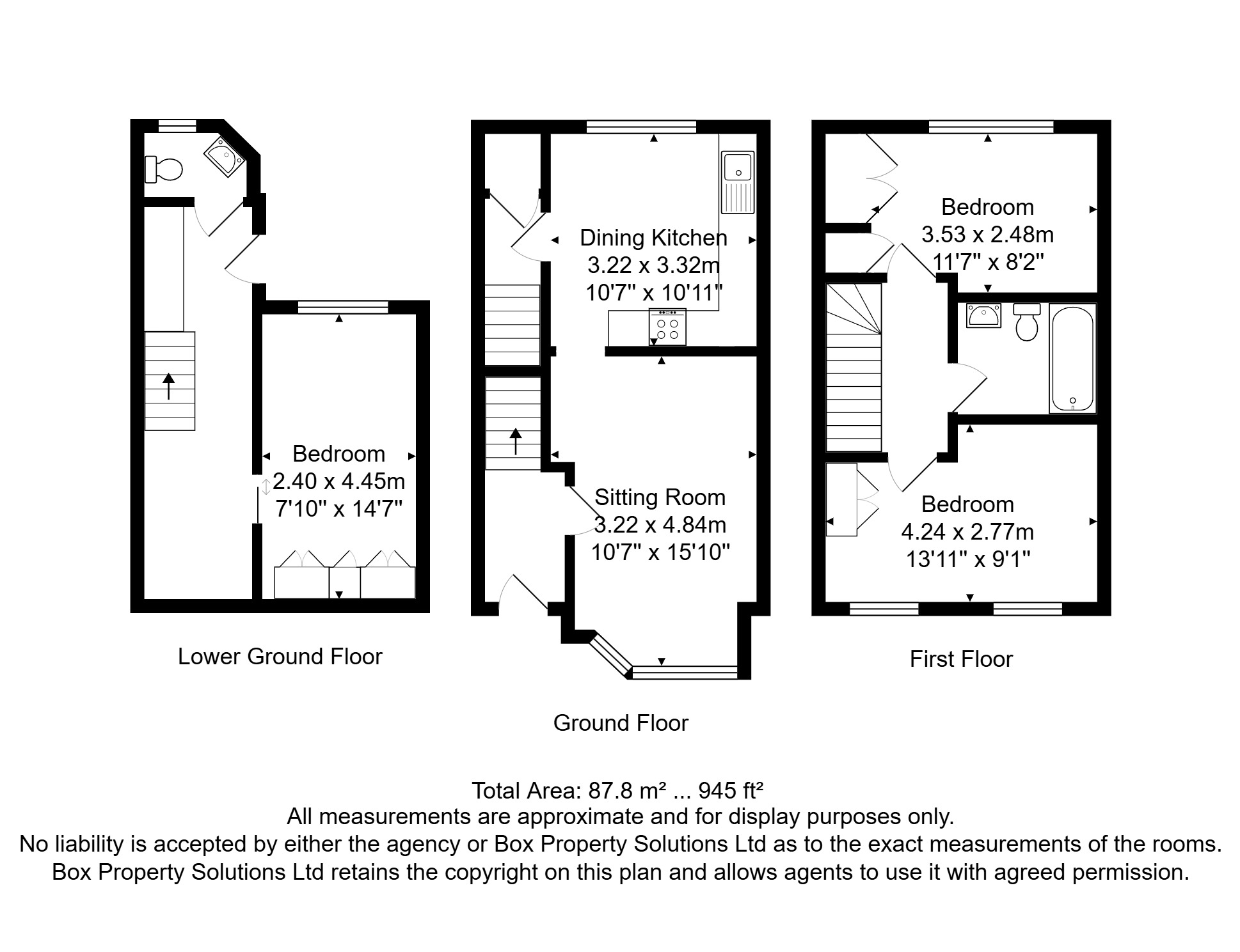 17A, Middleton Road, West Yorkshire floorplan