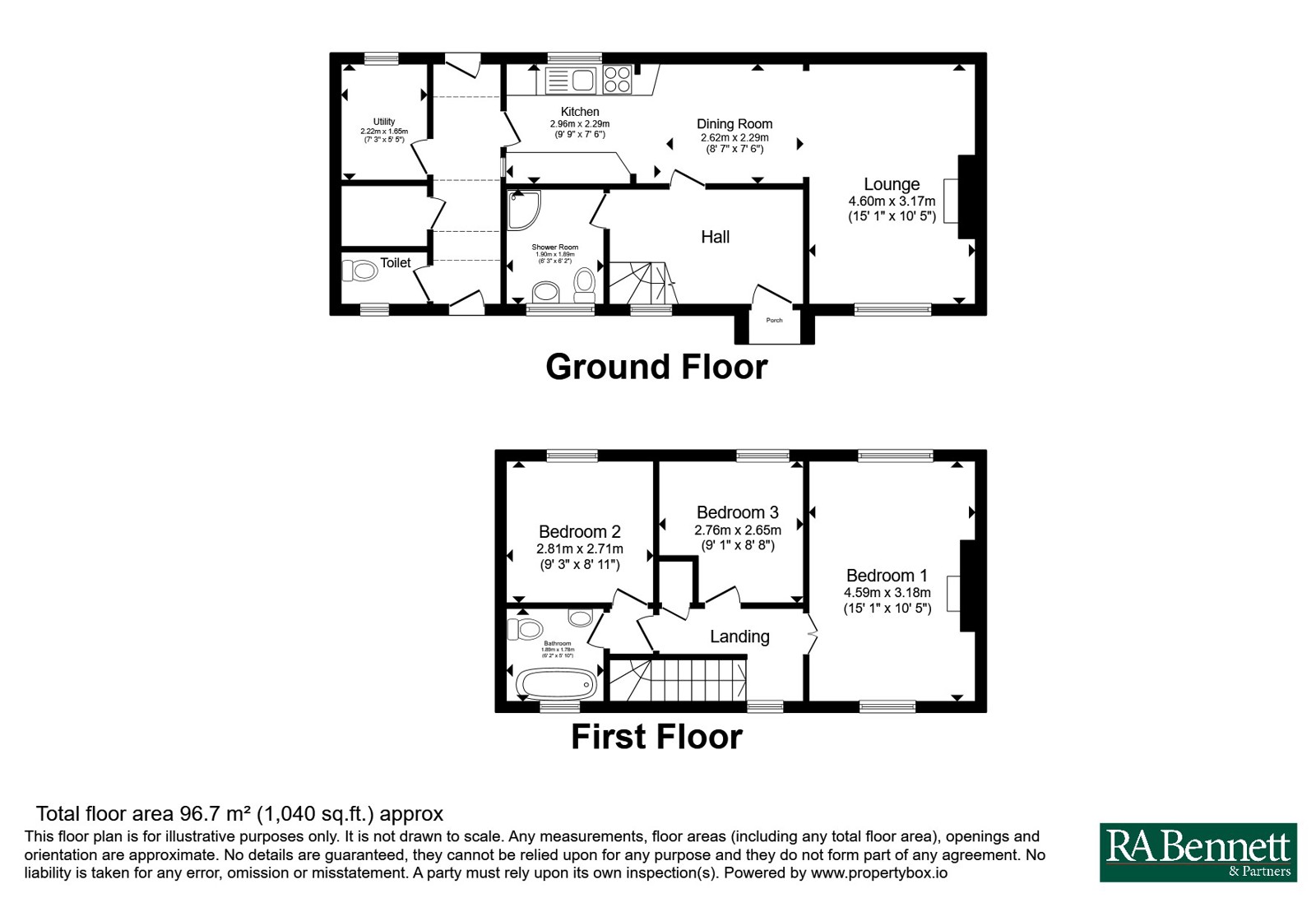 16, Fairmead, Dursley floorplan