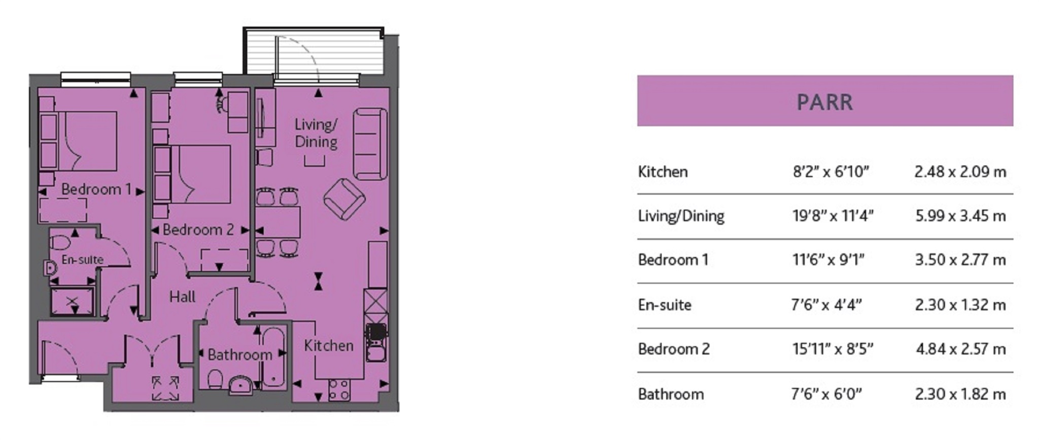 2 Bedrooms Flat for sale in Stafferton Way, Maidenhead SL6