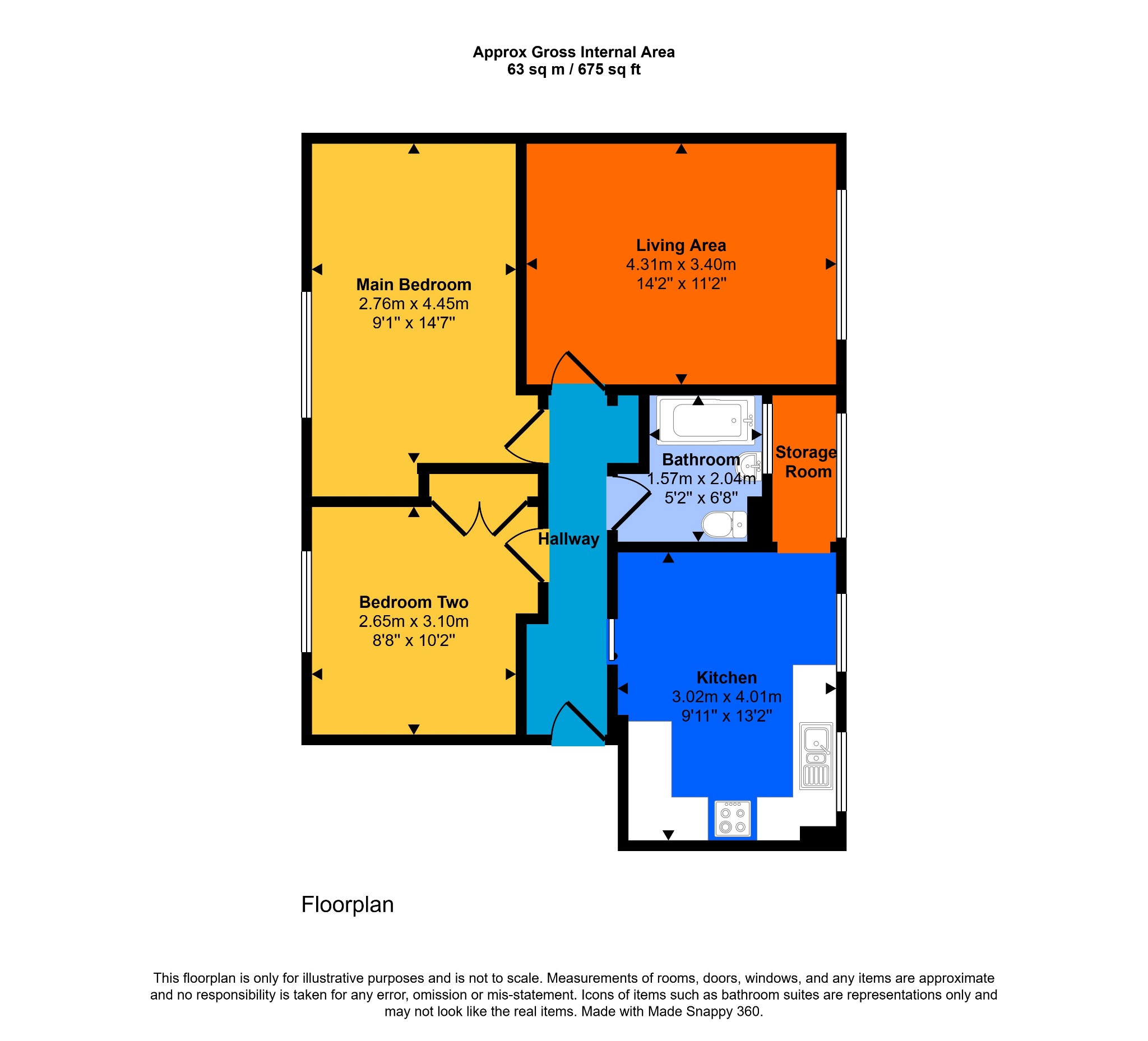 Savoy Court, 46 Woolcombe Road, Dorset floorplan