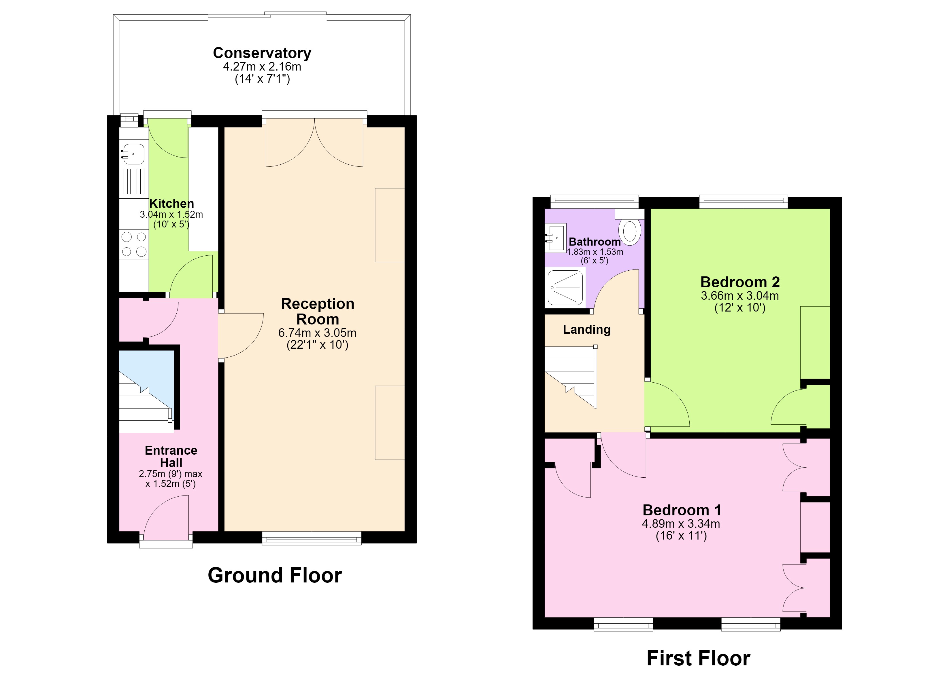 7, Lincombe Road, Bromley floorplan