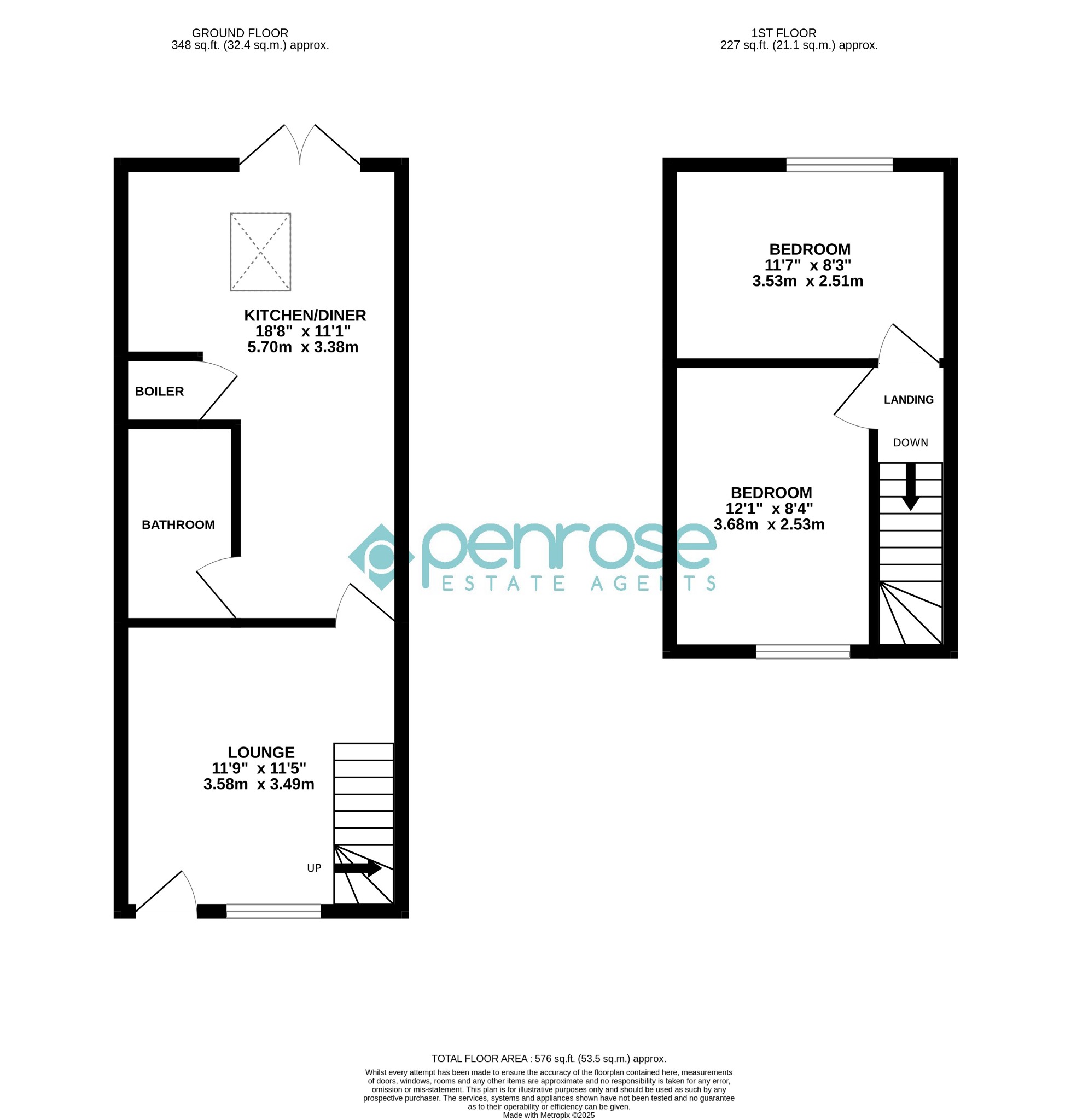 Chaul End Road, Caddington floorplan