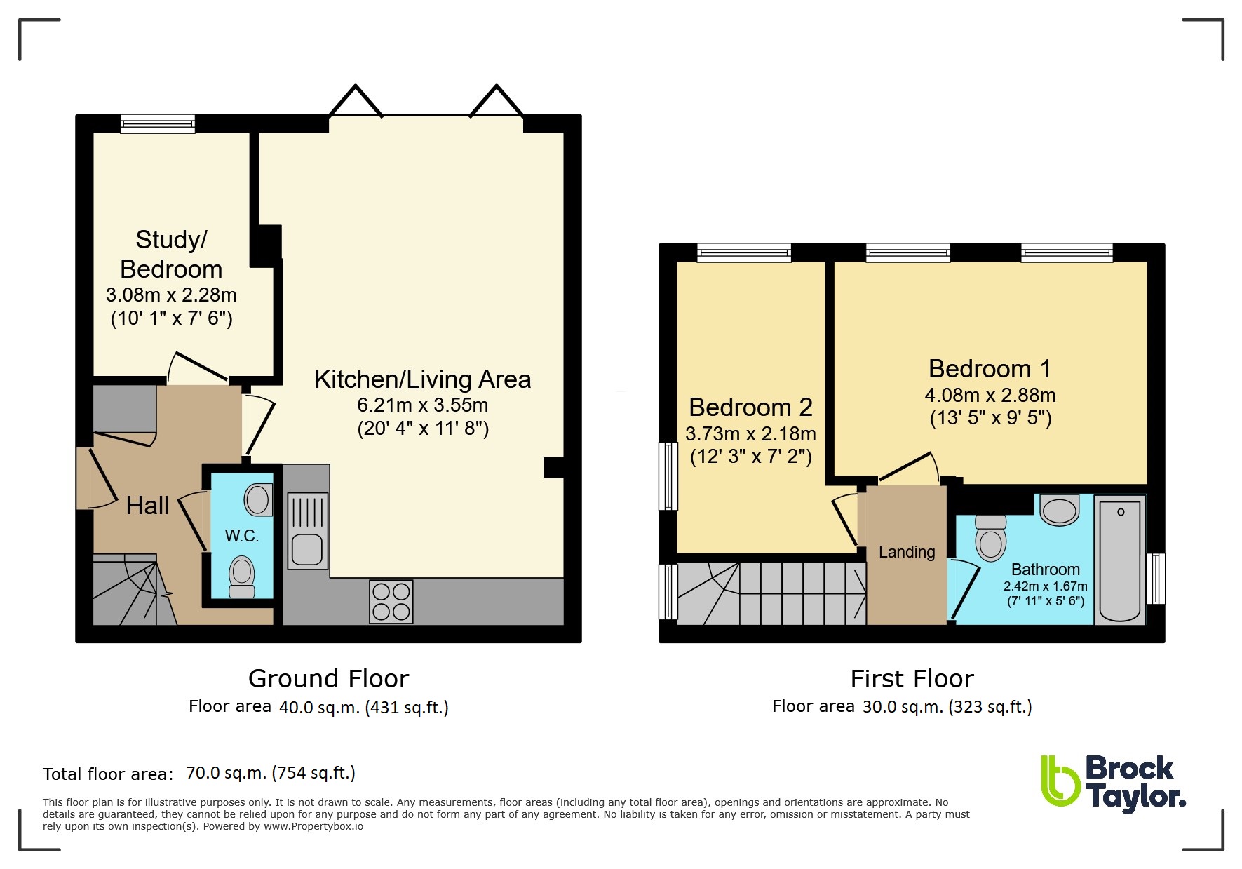 85b Timber Mill, Horsham floorplan