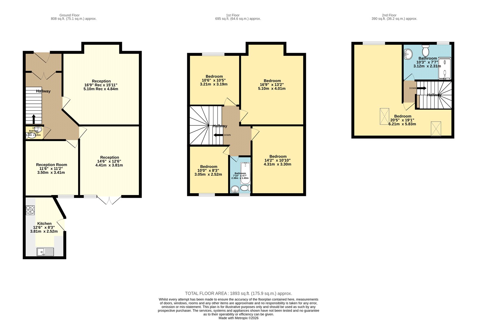 120, Cranbrook Road, Bristol floorplan