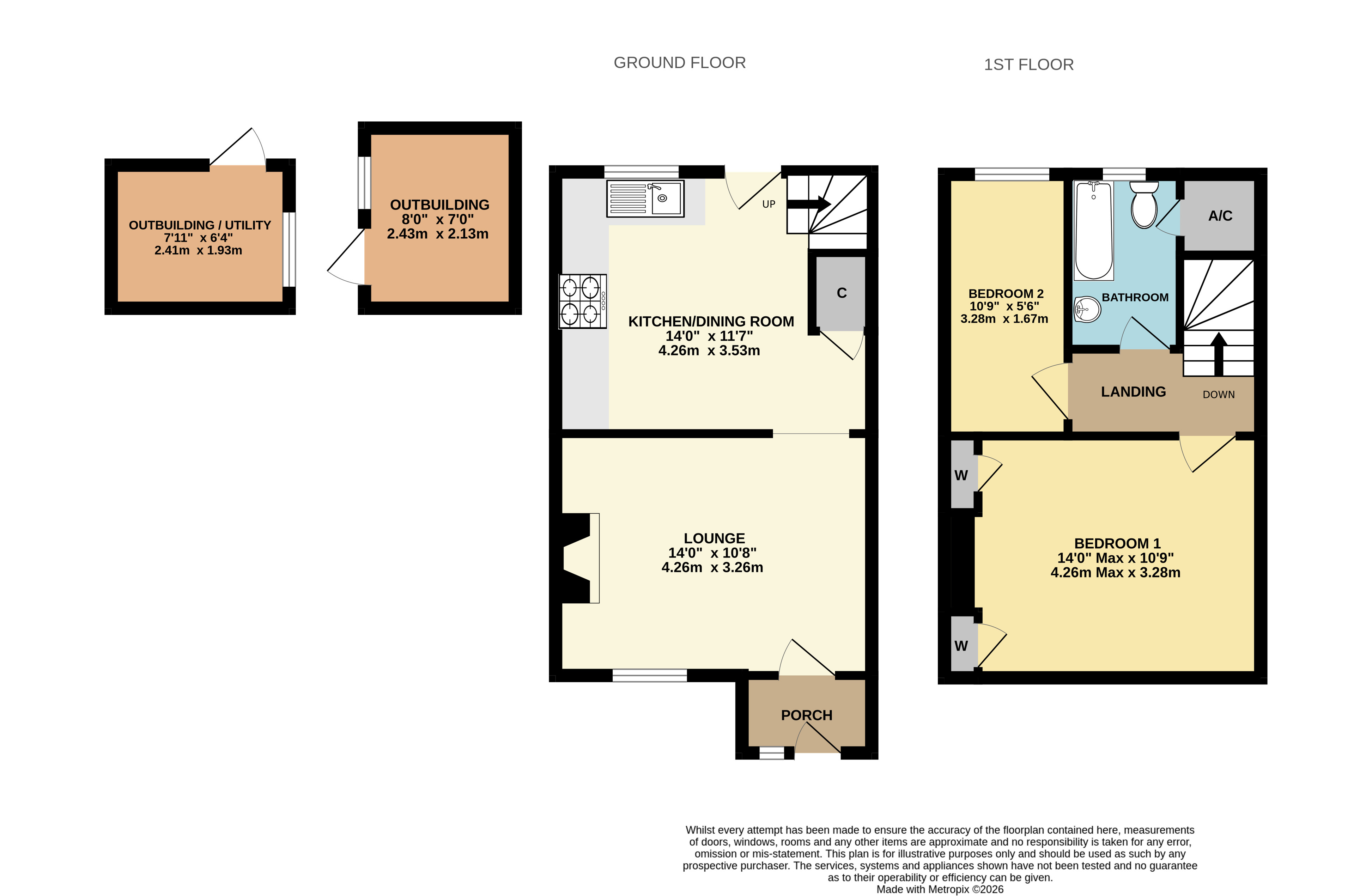 1, New Buildings, Barnstaple floorplan