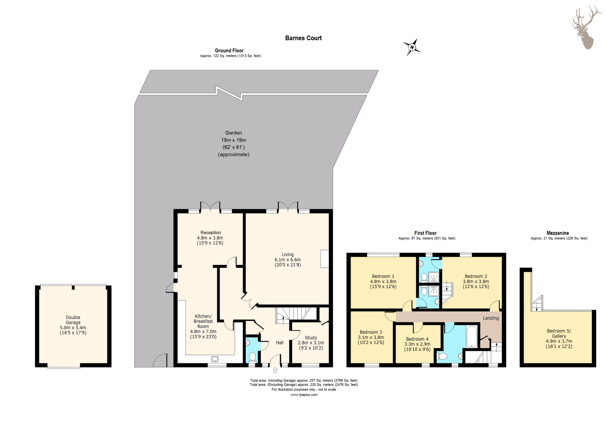 4 Bedrooms End terrace house for sale in Barnes Court, Upshire EN9