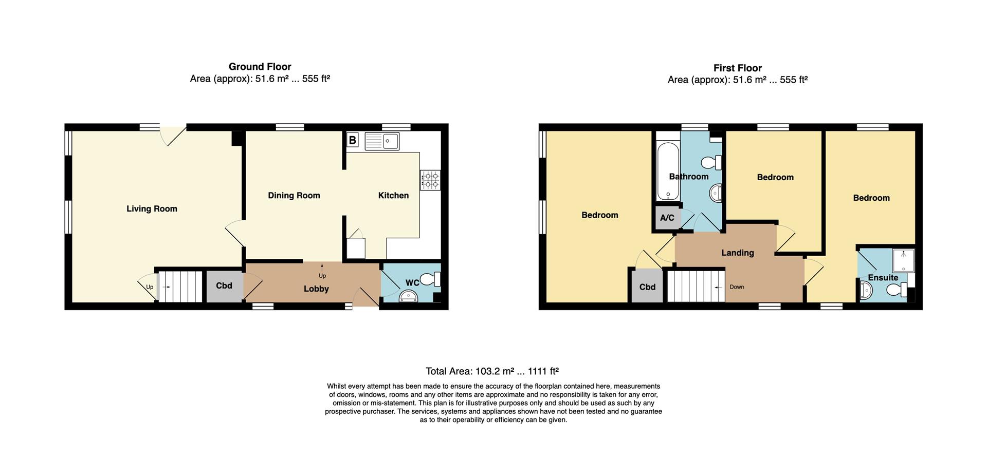 Coachmans Cottage, Trugo Farm, Newquay floorplan