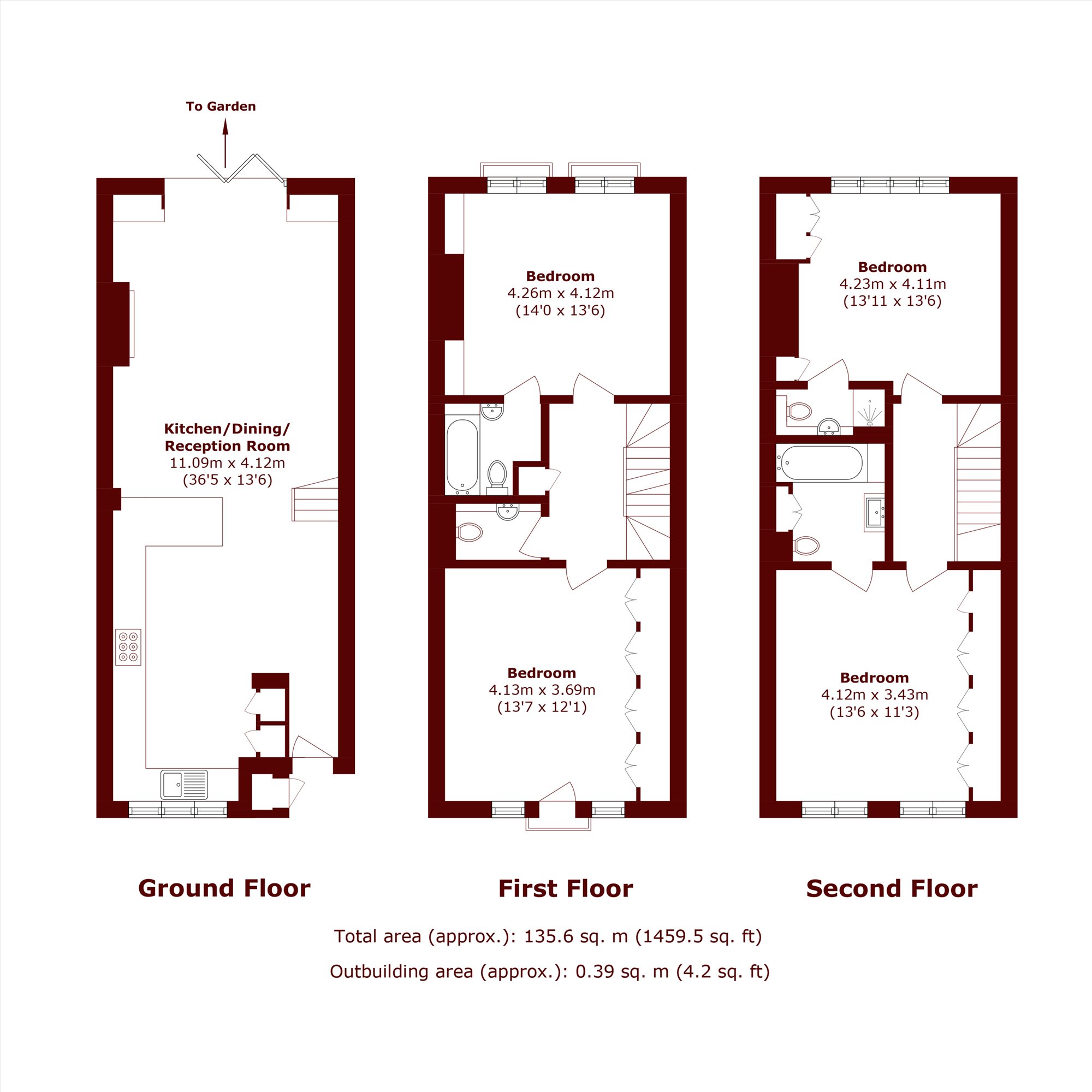 35, Hurlingham Square, London floorplan
