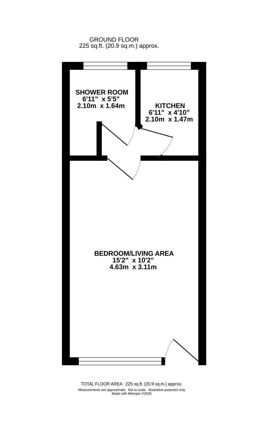 15 Mandells Court, Norwich floorplan