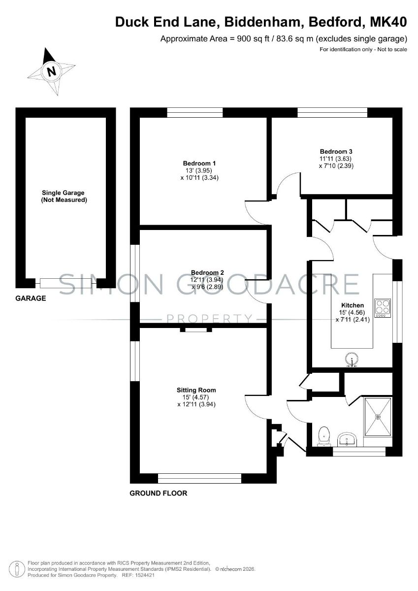 18, Duck Lane, Bedford floorplan