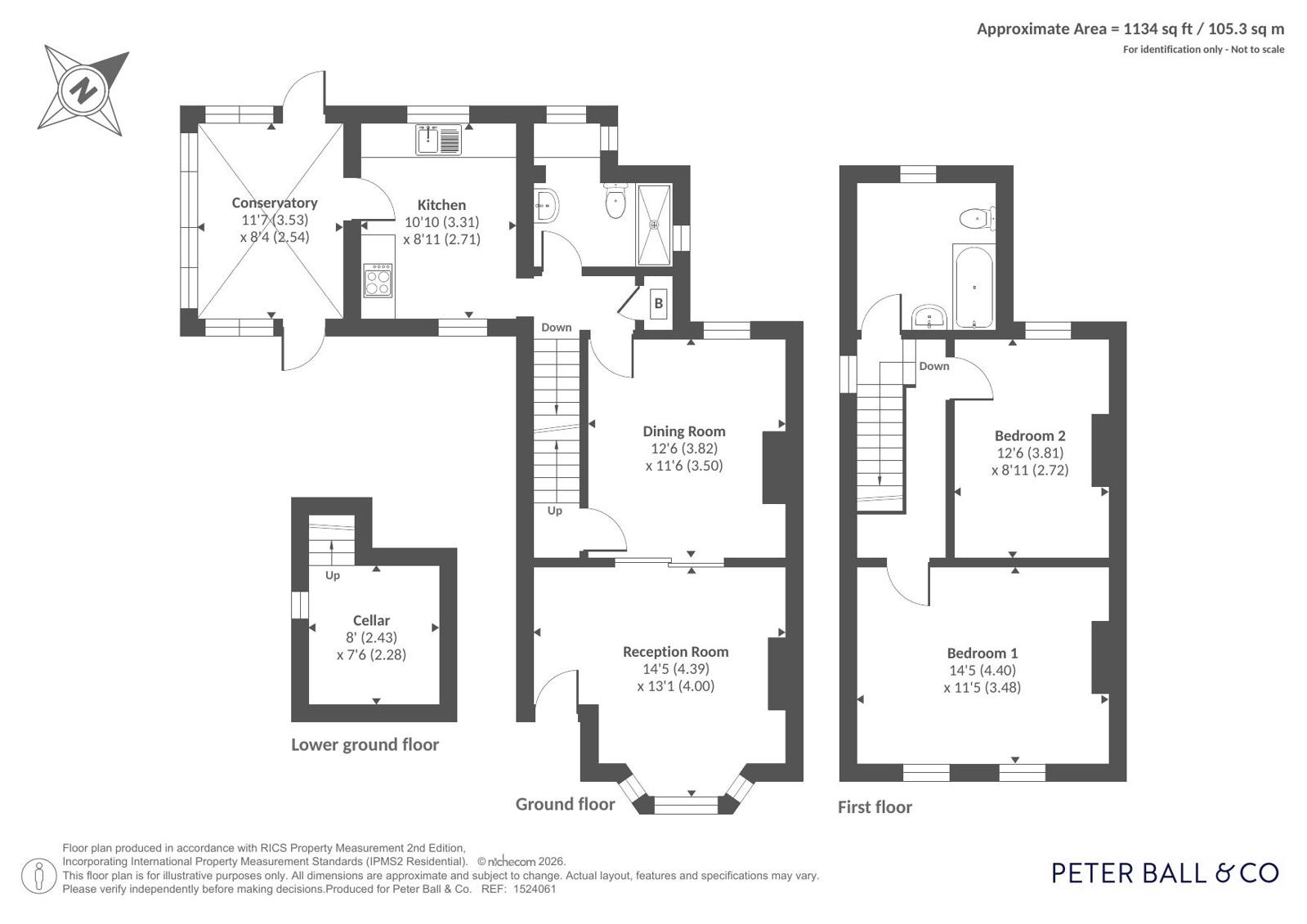 79, Ryeworth Road, Cheltenham floorplan