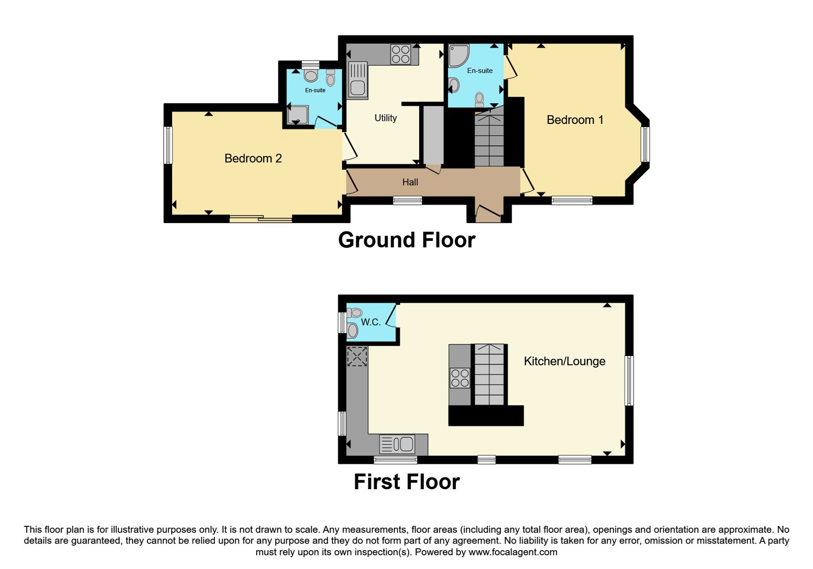 14, Dawney Terrace, Cornwall floorplan