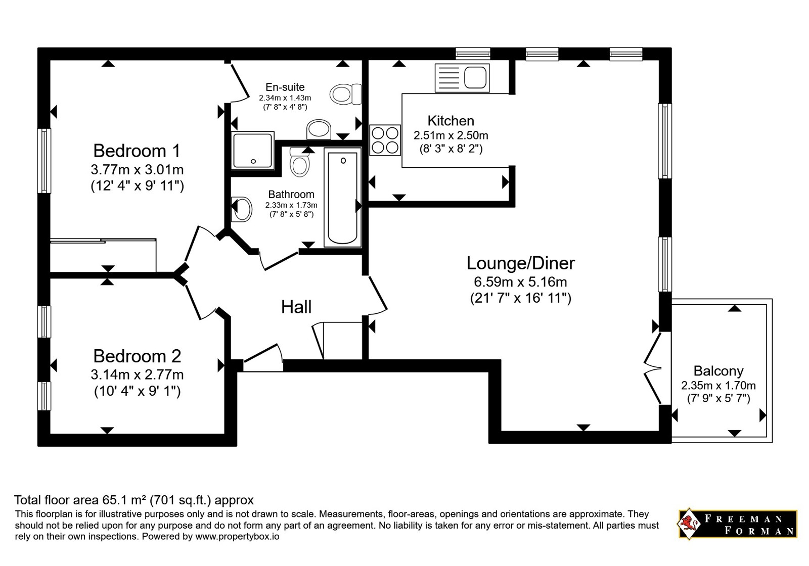 52, Avebury Avenue, Kent floorplan