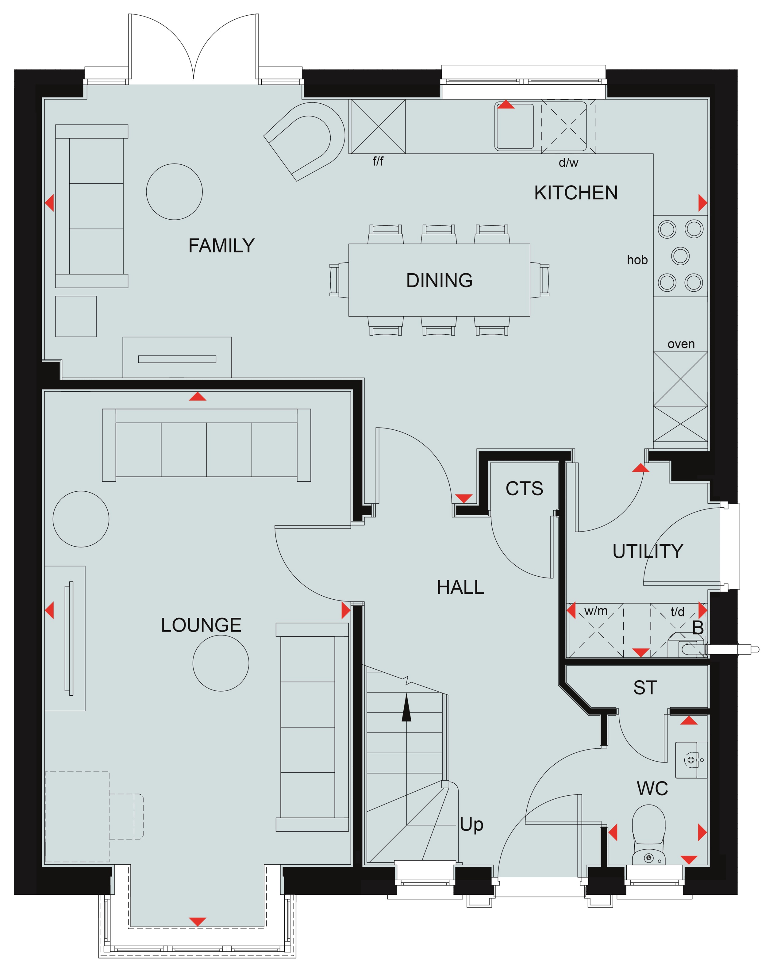 H8987189, Senliz Road, Alconbury, Huntingdon floorplan