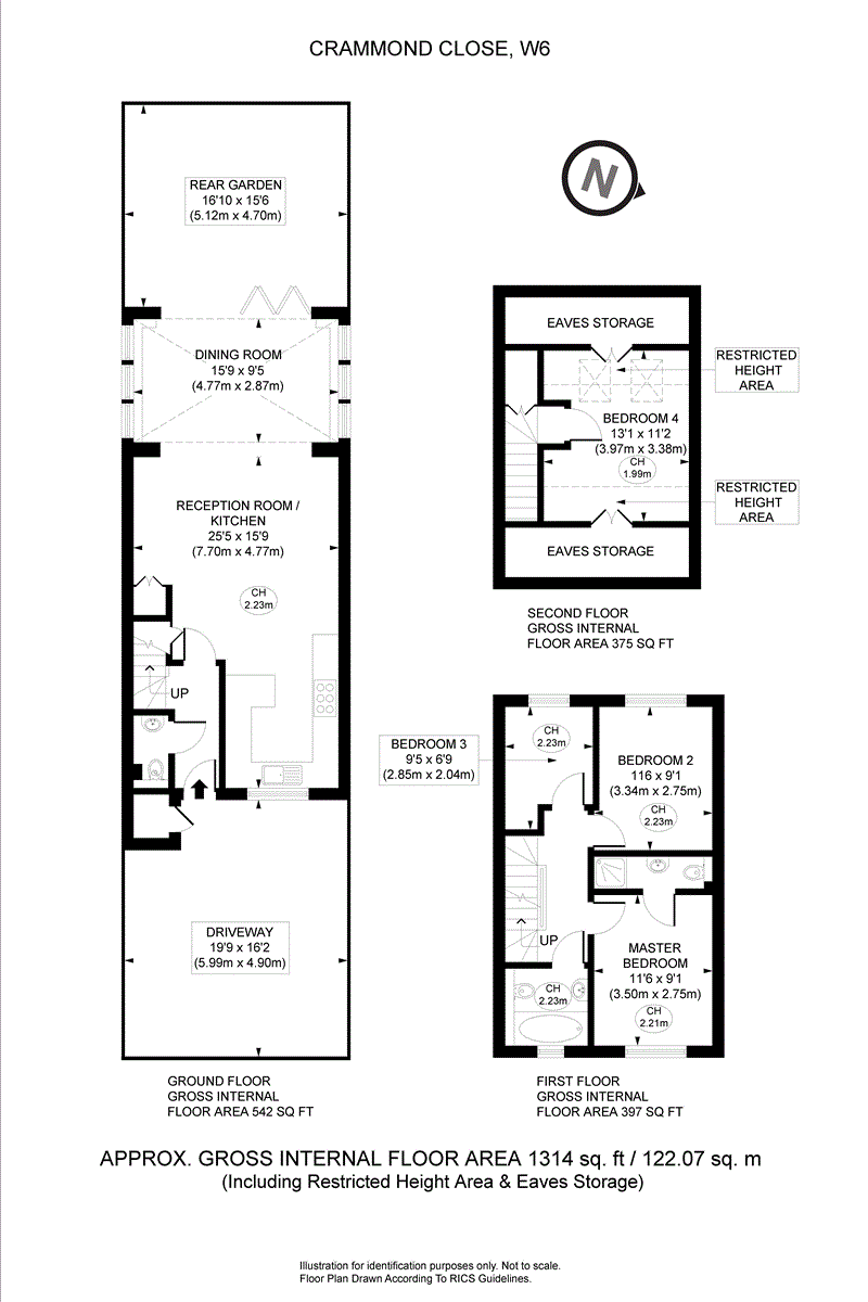 19, Crammond Close, London floorplan