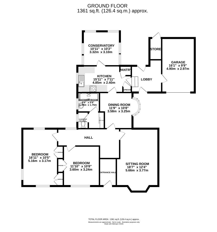 8 Tunneys Lane, Ditchingham, Bungay floorplan
