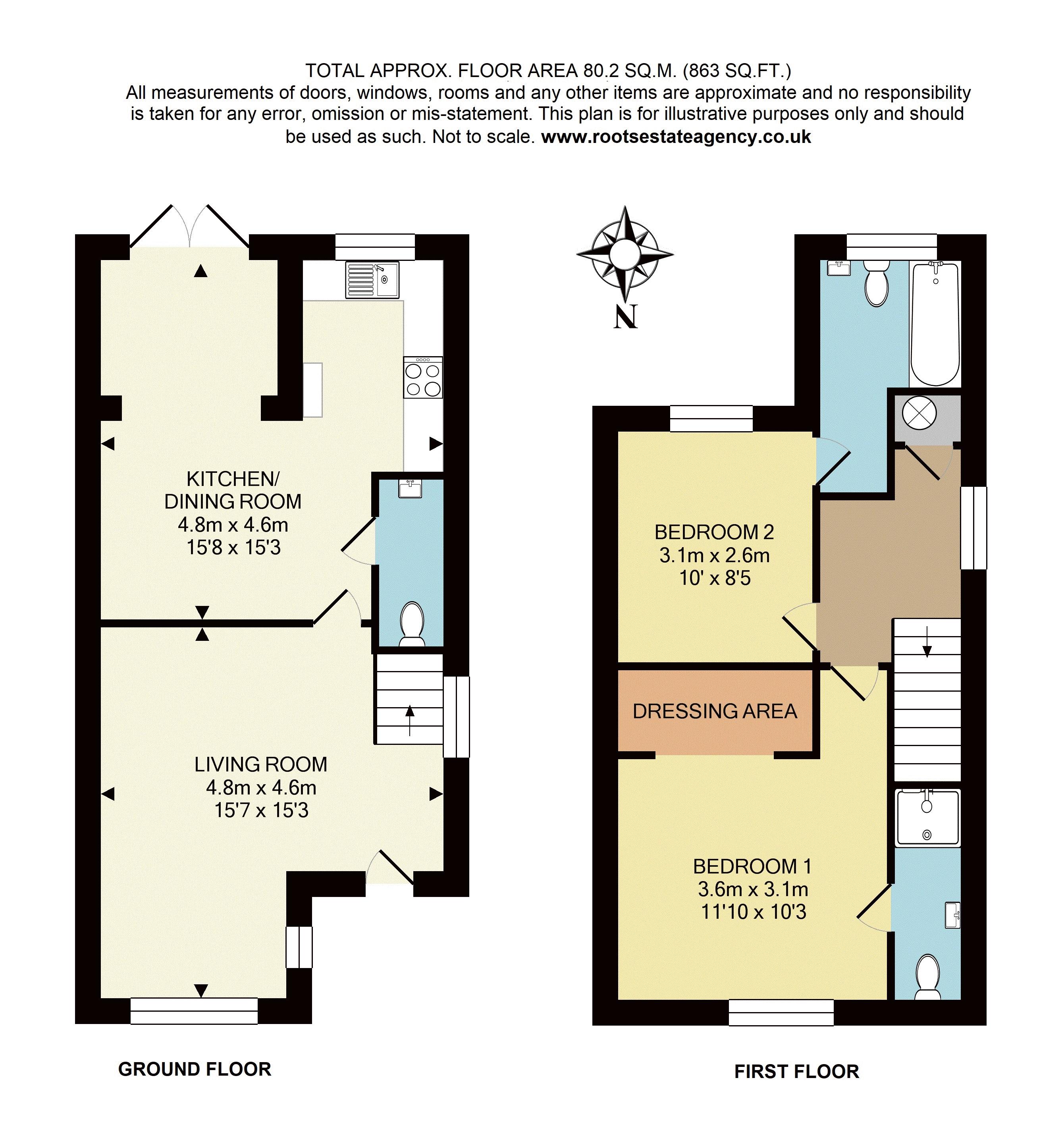 2 Bedrooms Semi-detached house for sale in Chapel Street, Thatcham RG18