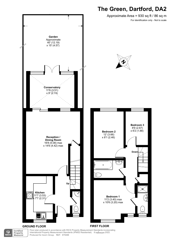 The Green, Dartford DA2, 3 bedroom terraced house for sale 61990276 PrimeLocation