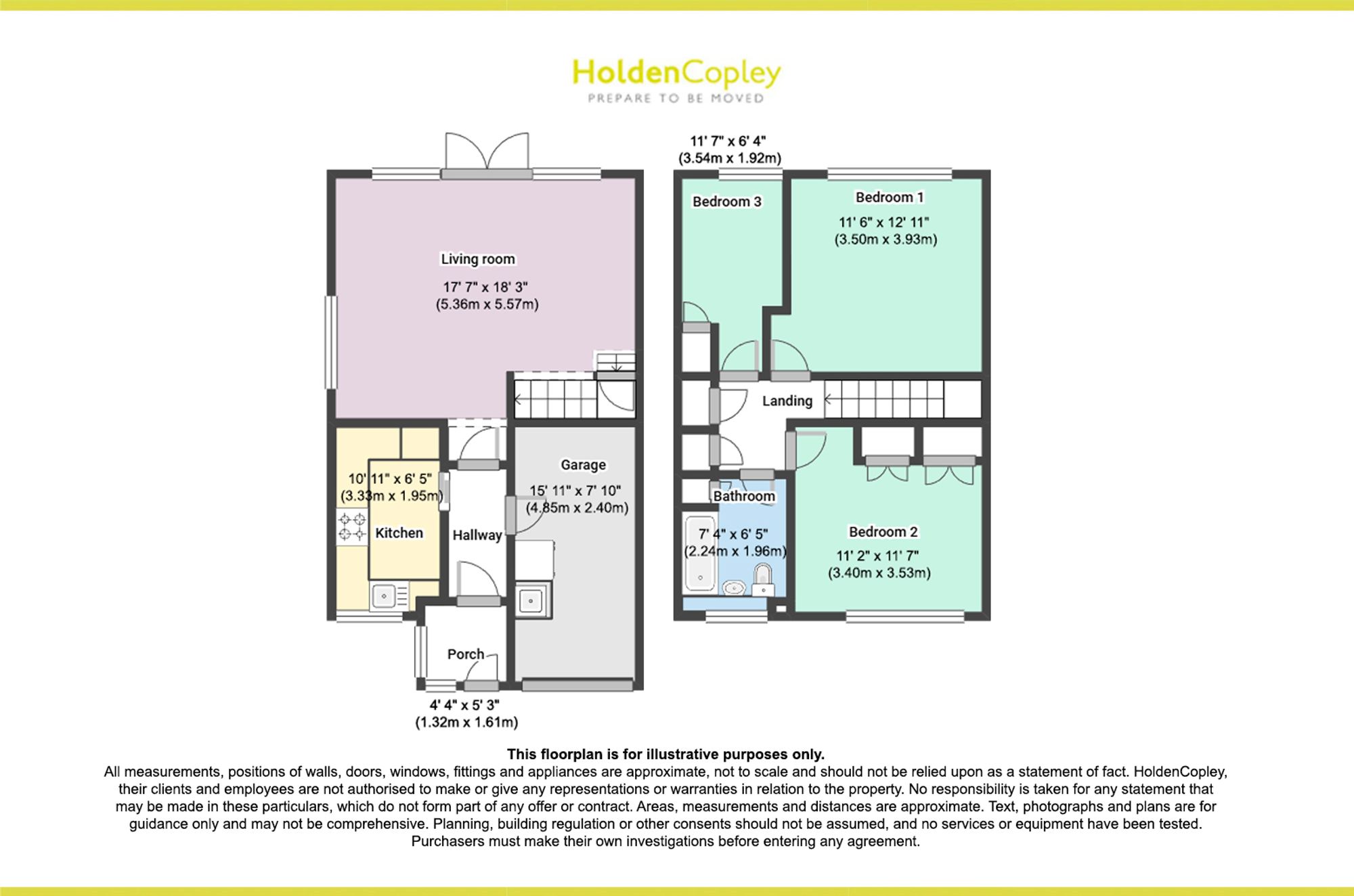 18 Nearsby Drive, Nottingham floorplan