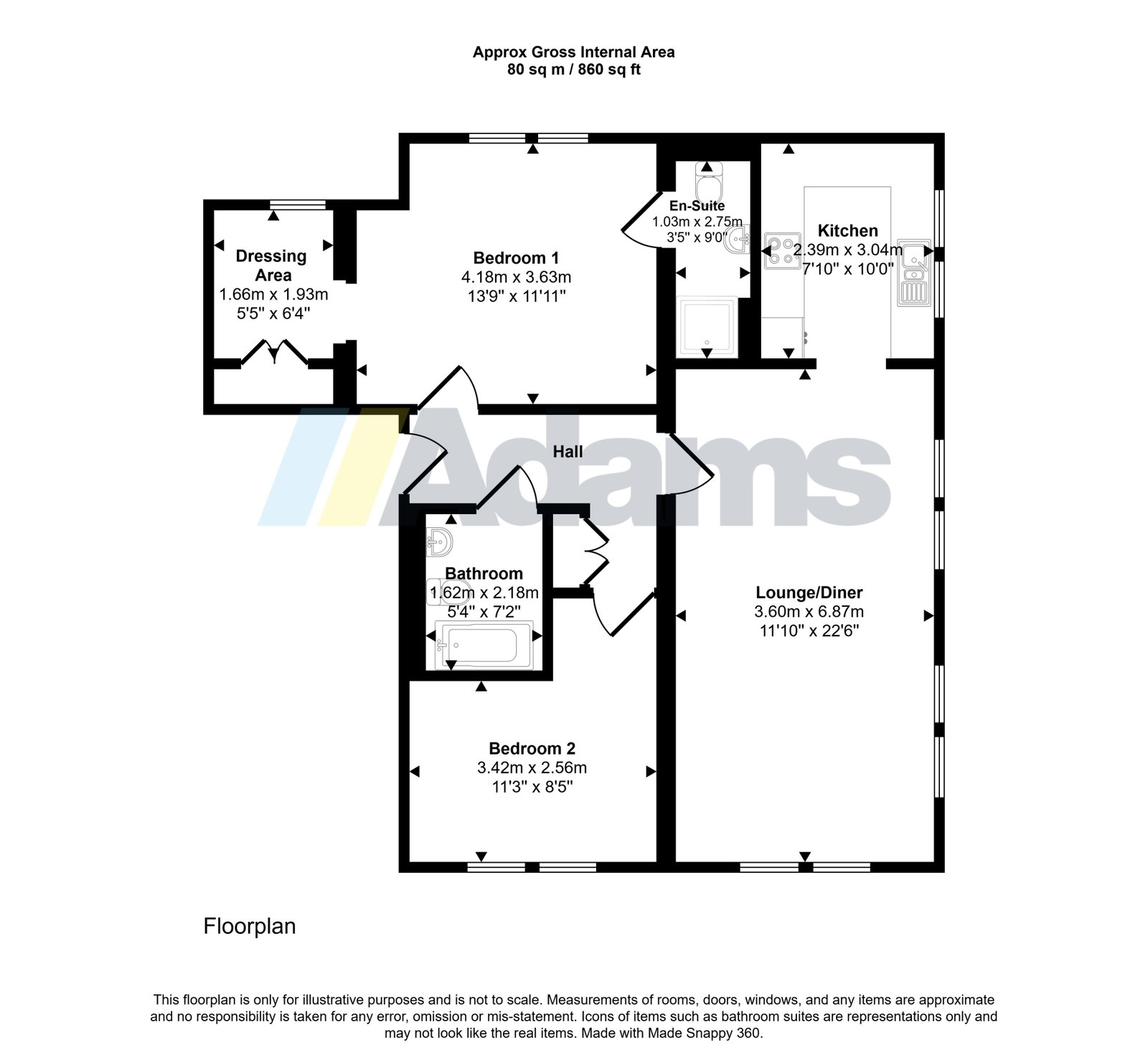 10, Jodrell Drive, Warrington floorplan