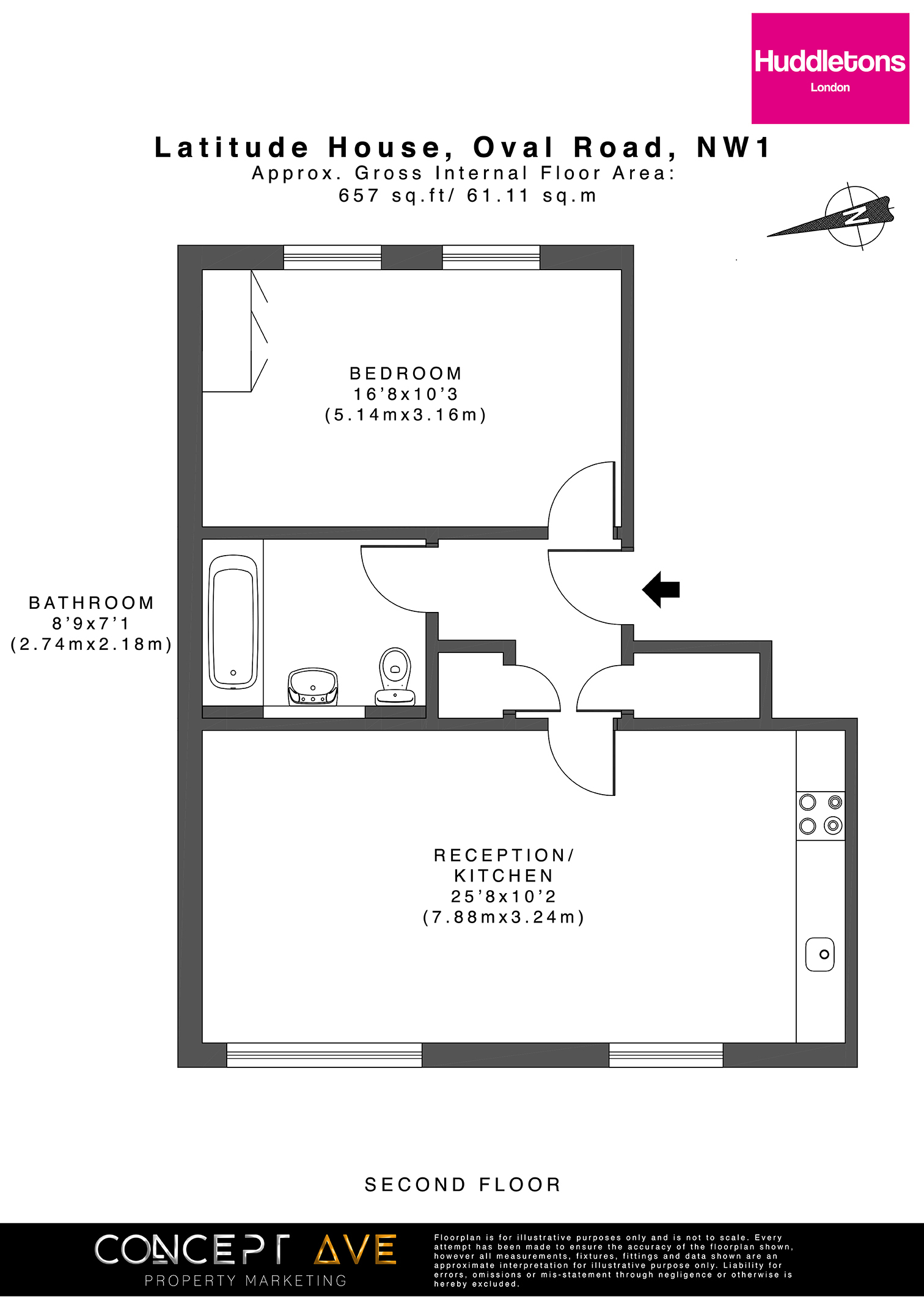 1 Bedrooms Flat to rent in Oval Road, Primrose Hill NW1