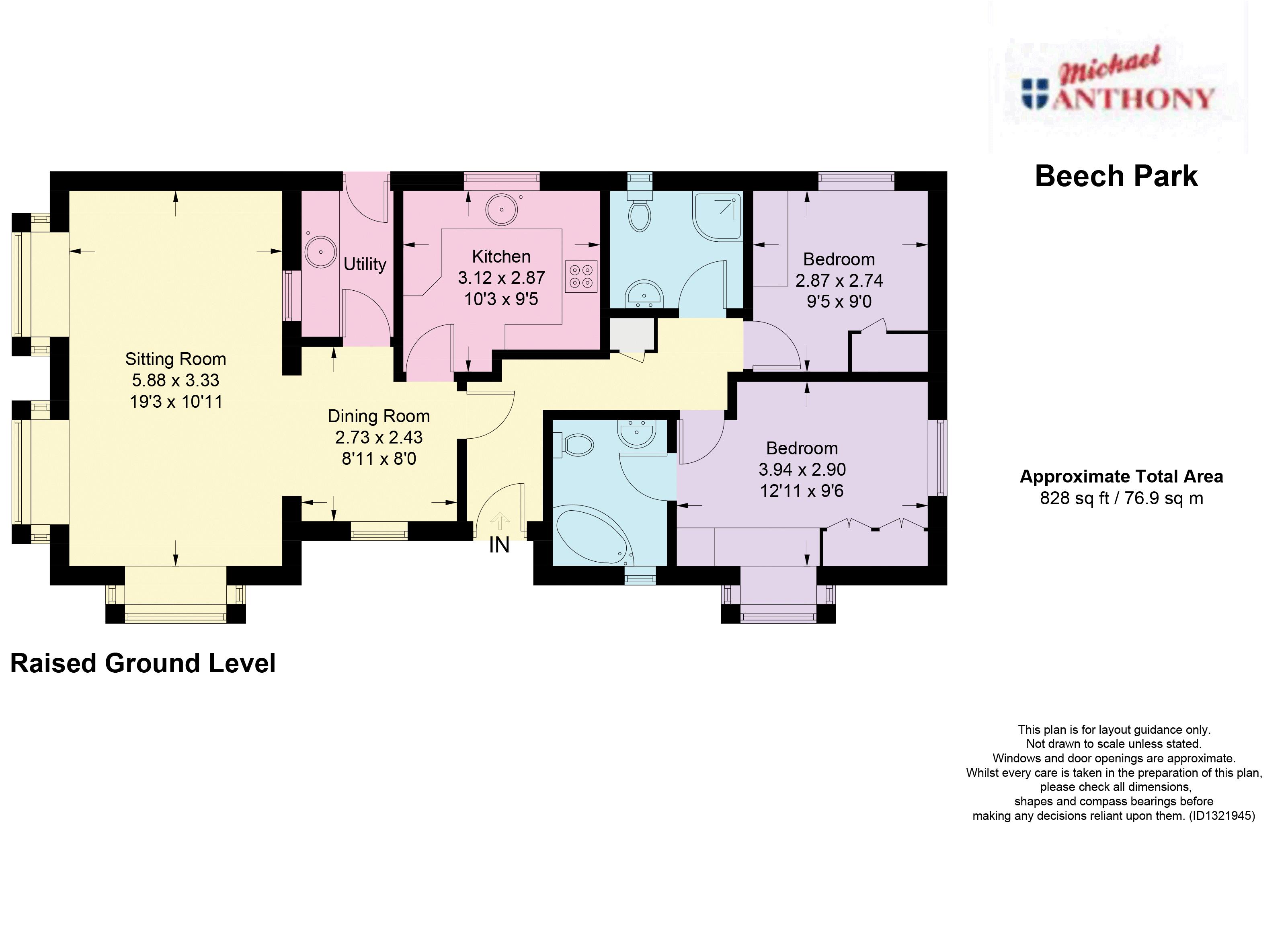 69 Beech Park, Chesham Road, Wigginton floorplan