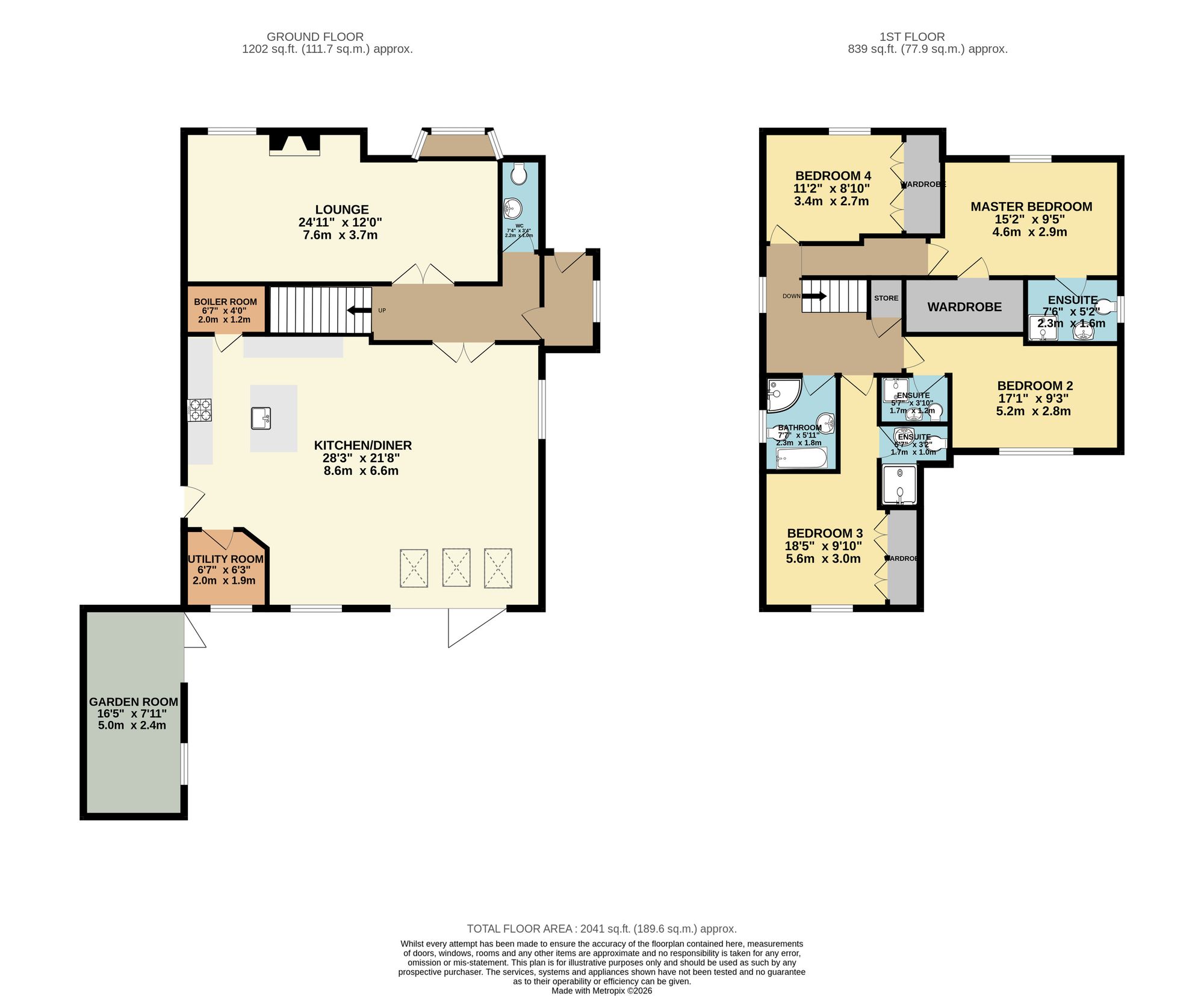11 Heather Rise, Ilkley floorplan