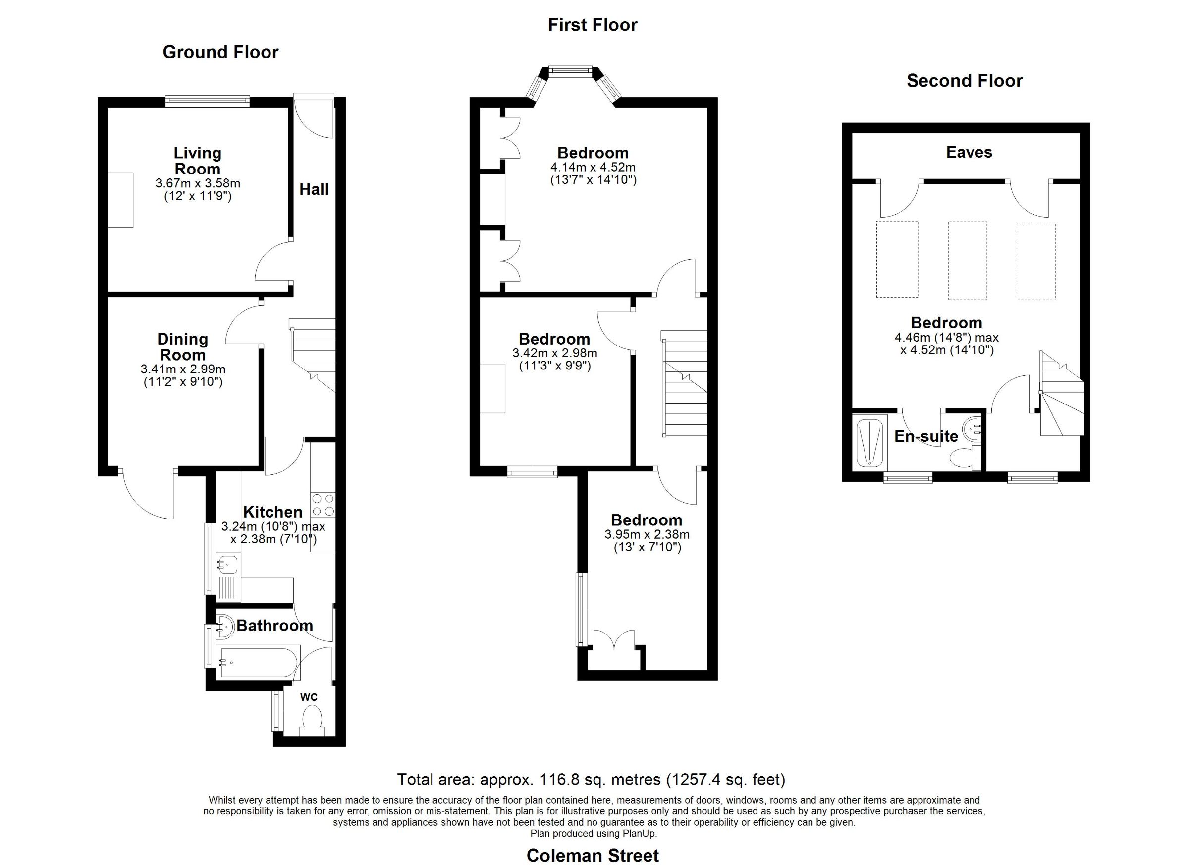 54 Coleman Street, Brighton floorplan