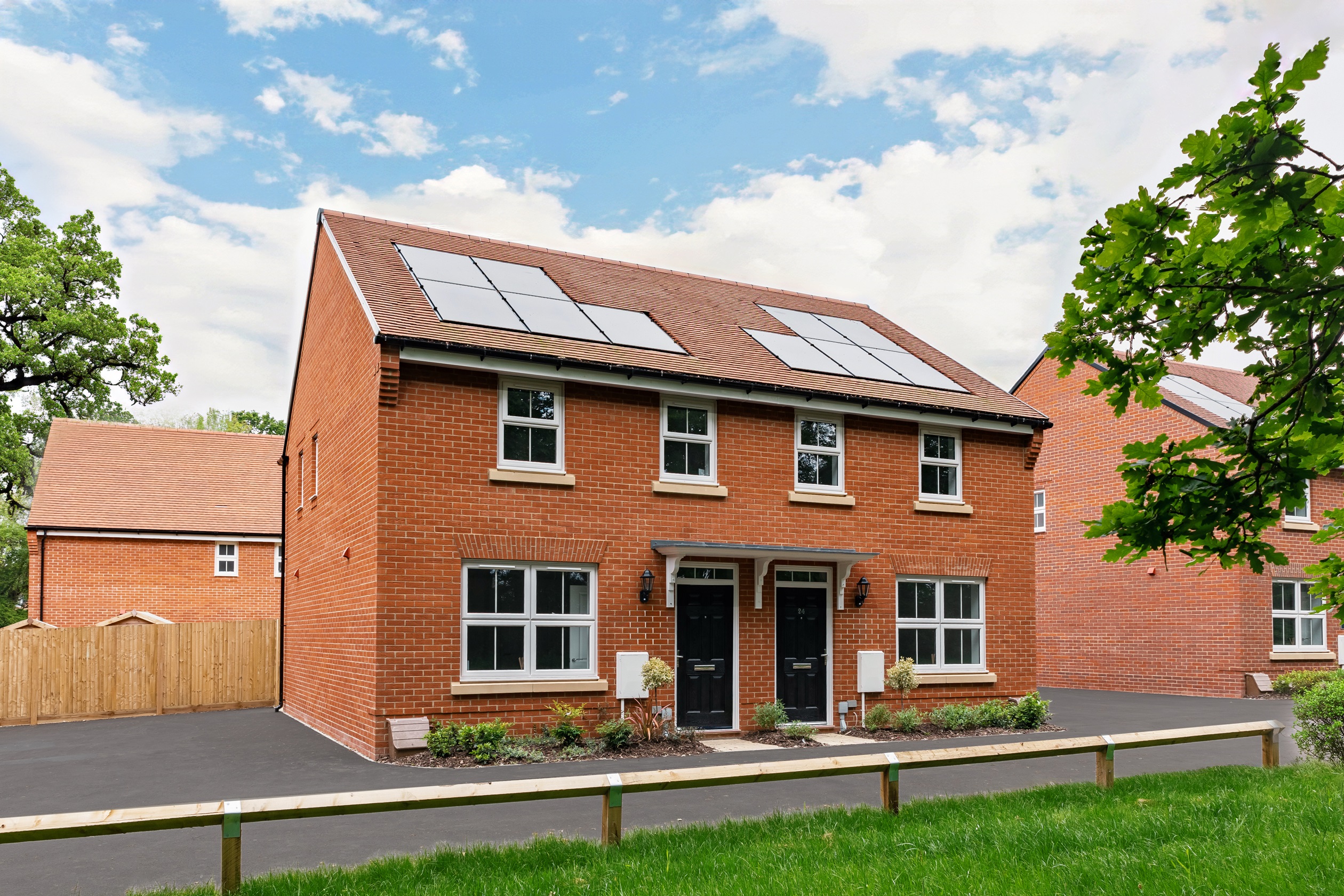 External Shot Of Semi-Detached Archford At Forest Walk