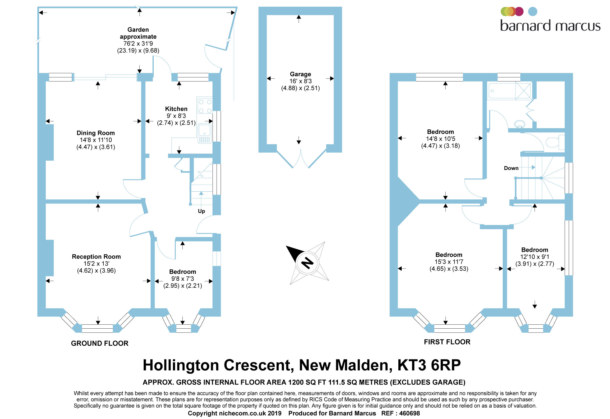 4 Bedrooms Detached house for sale in Hollington Crescent, New Malden KT3