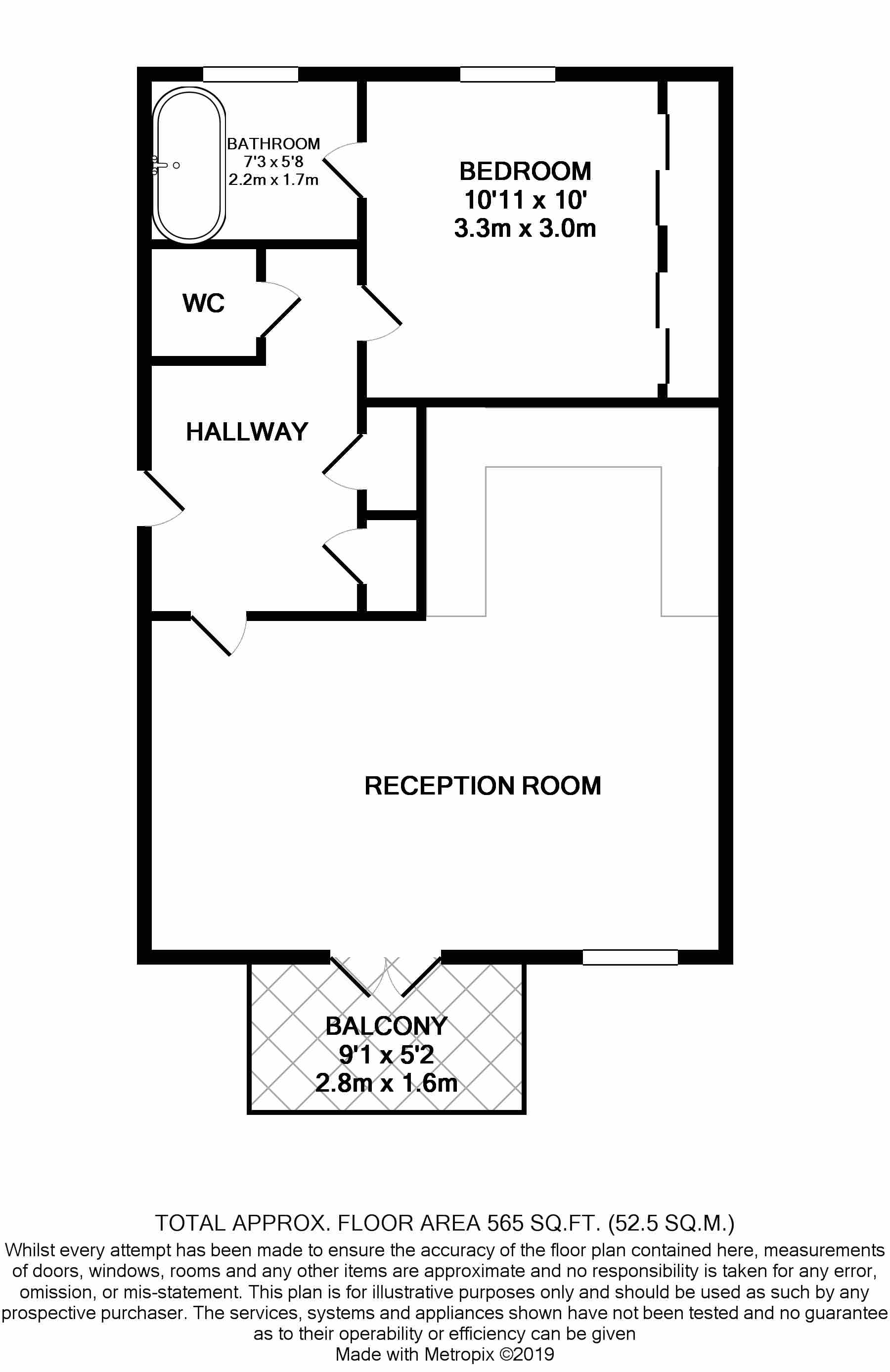 1 Bedrooms Flat for sale in Quayside Drive, Colchester, Essex CO2