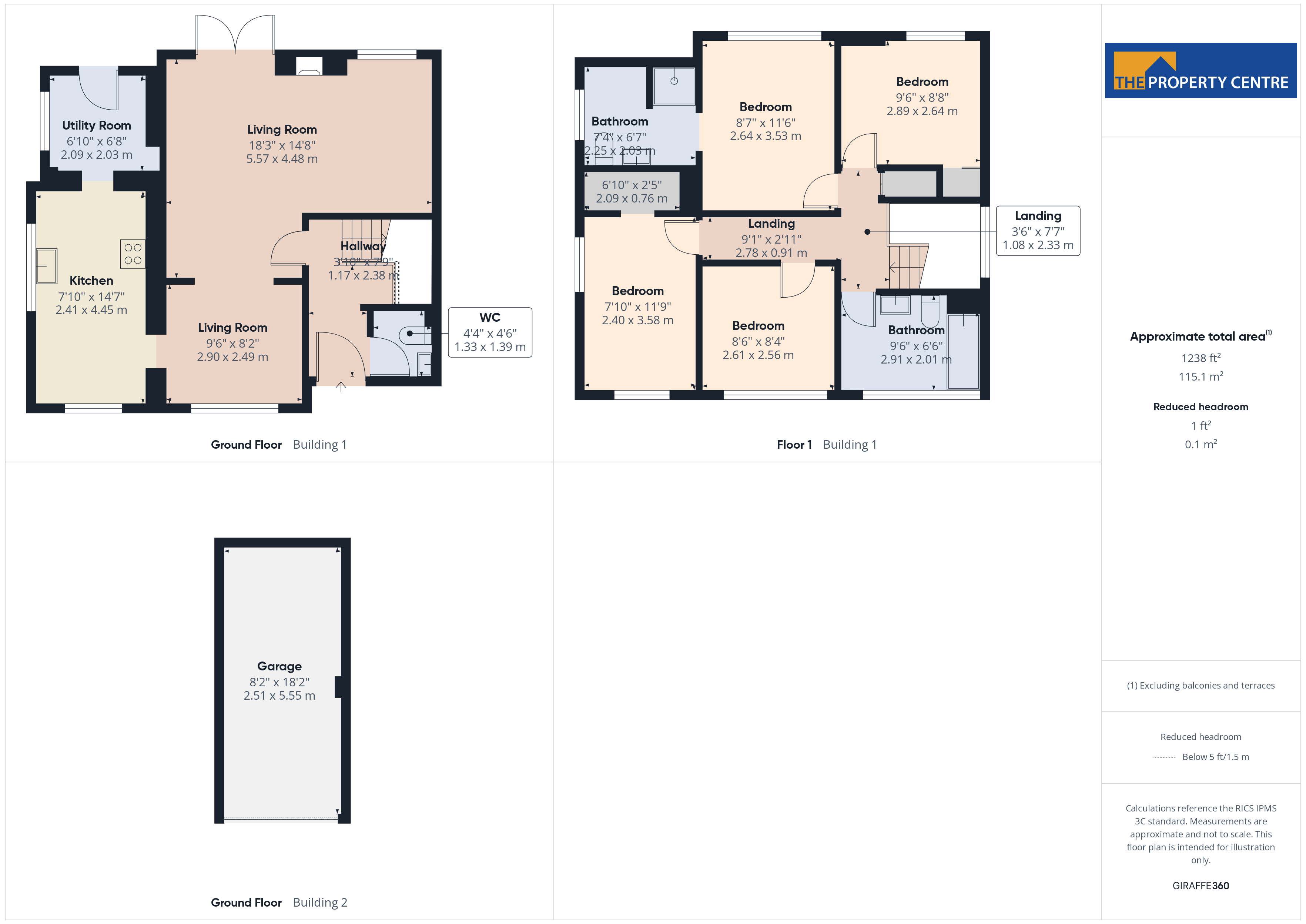75, Columbia Drive, Worcestershire floorplan