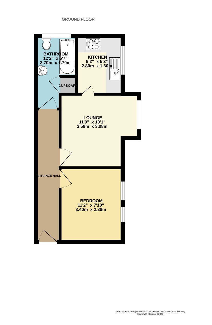 Flat 7, The Ashleighs, Canvey Island floorplan