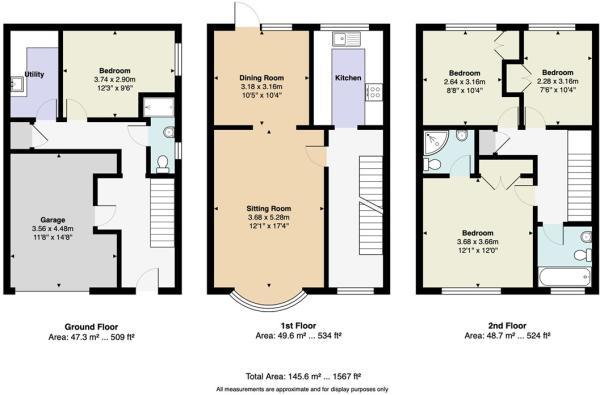 4 Bedrooms Town house for sale in Albany Hill, Tunbridge Wells, Kent, . TN2