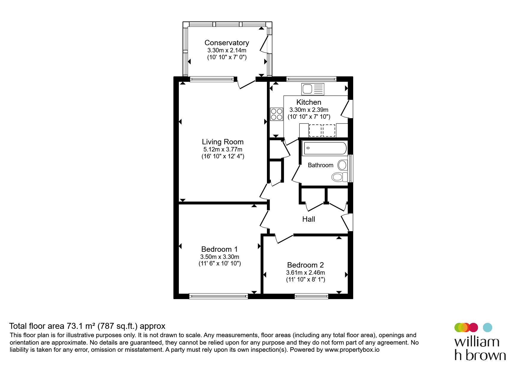 34, South Green Gardens, Dereham floorplan