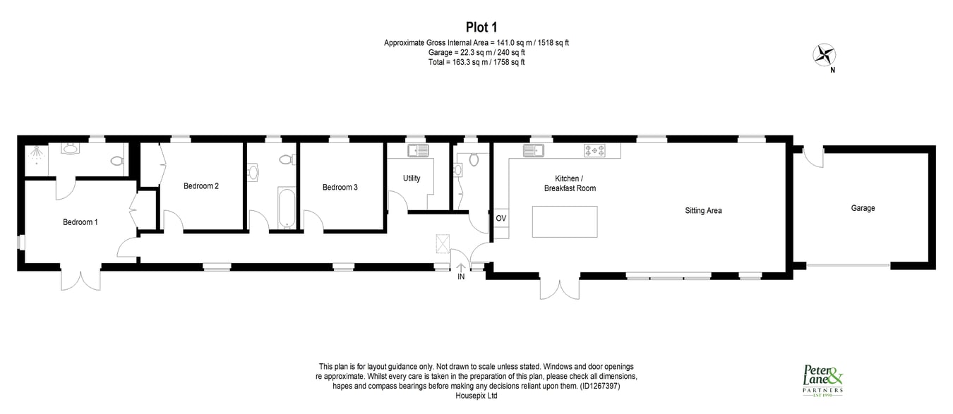 Long Barn, Manor Farm, Huntingdon floorplan
