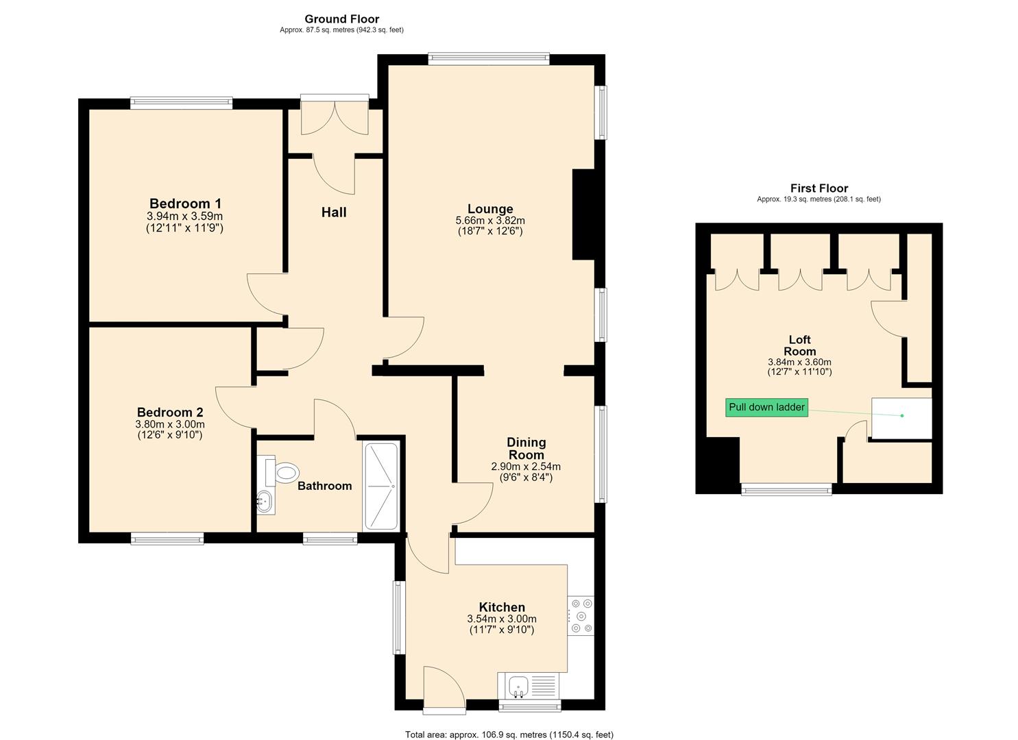 51, Windsor Avenue, Hull floorplan