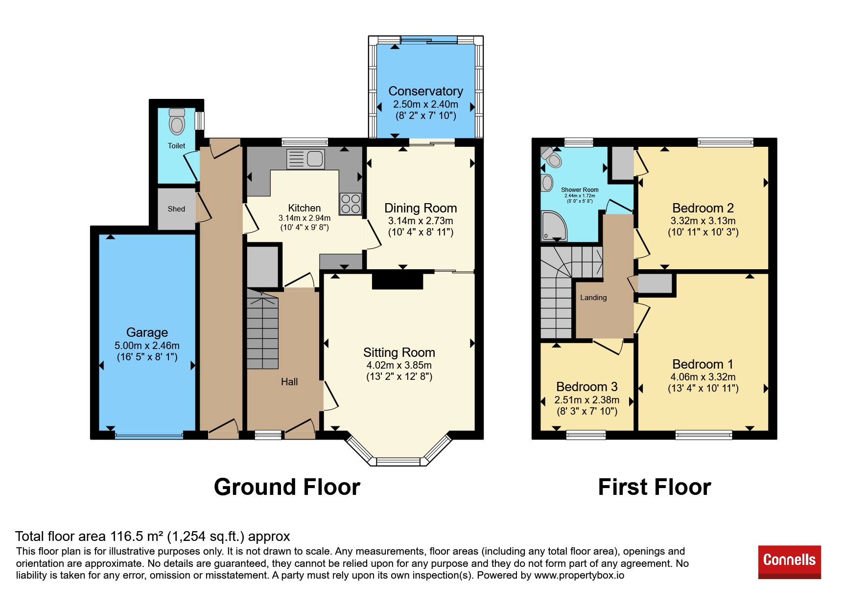 9, Woodruff Close, Oxford floorplan