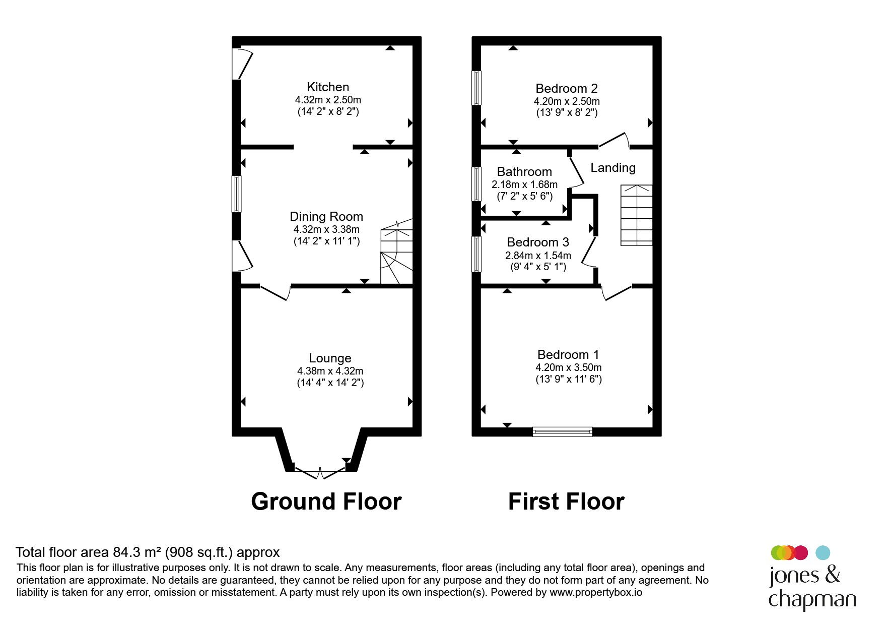 3, Fairview, Birkenhead floorplan