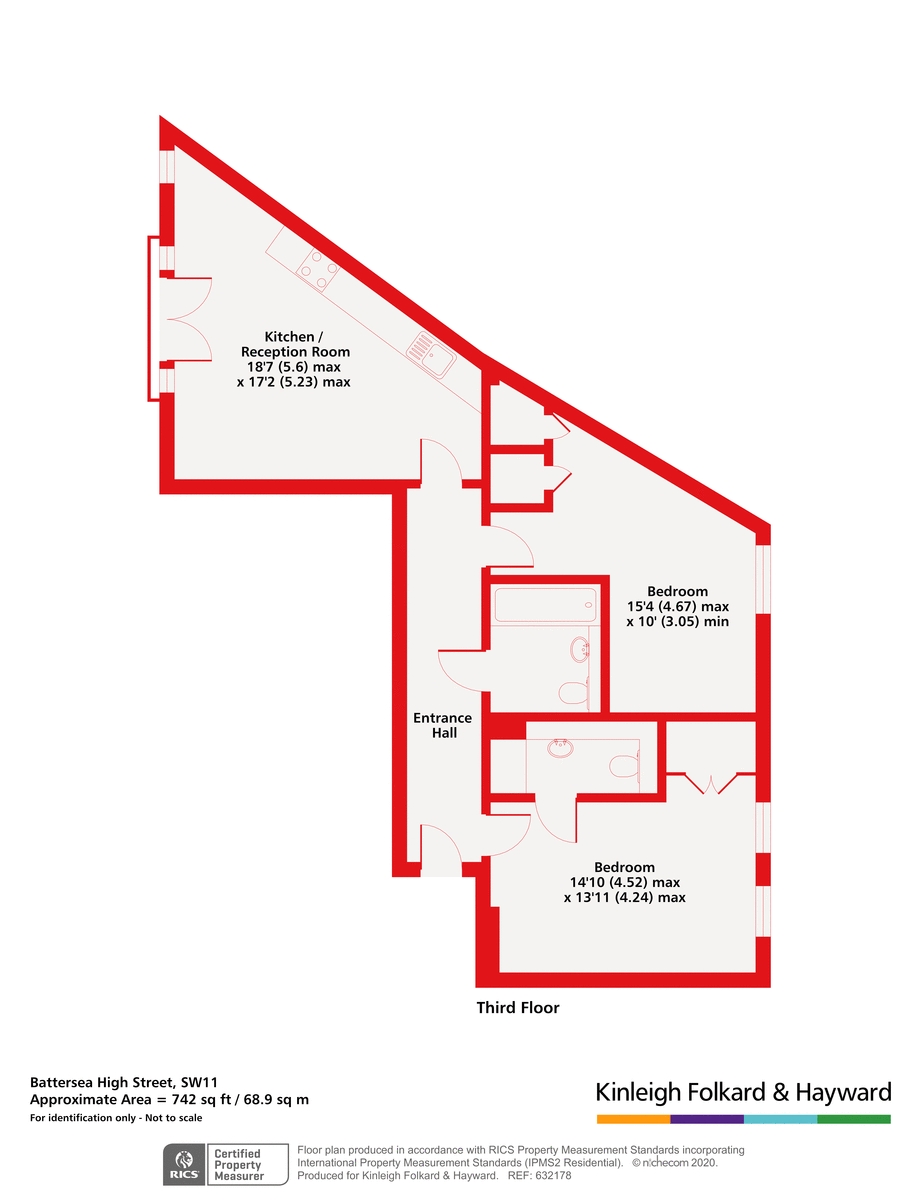 14 Icon Building,, Battersea High Street, High Street floorplan