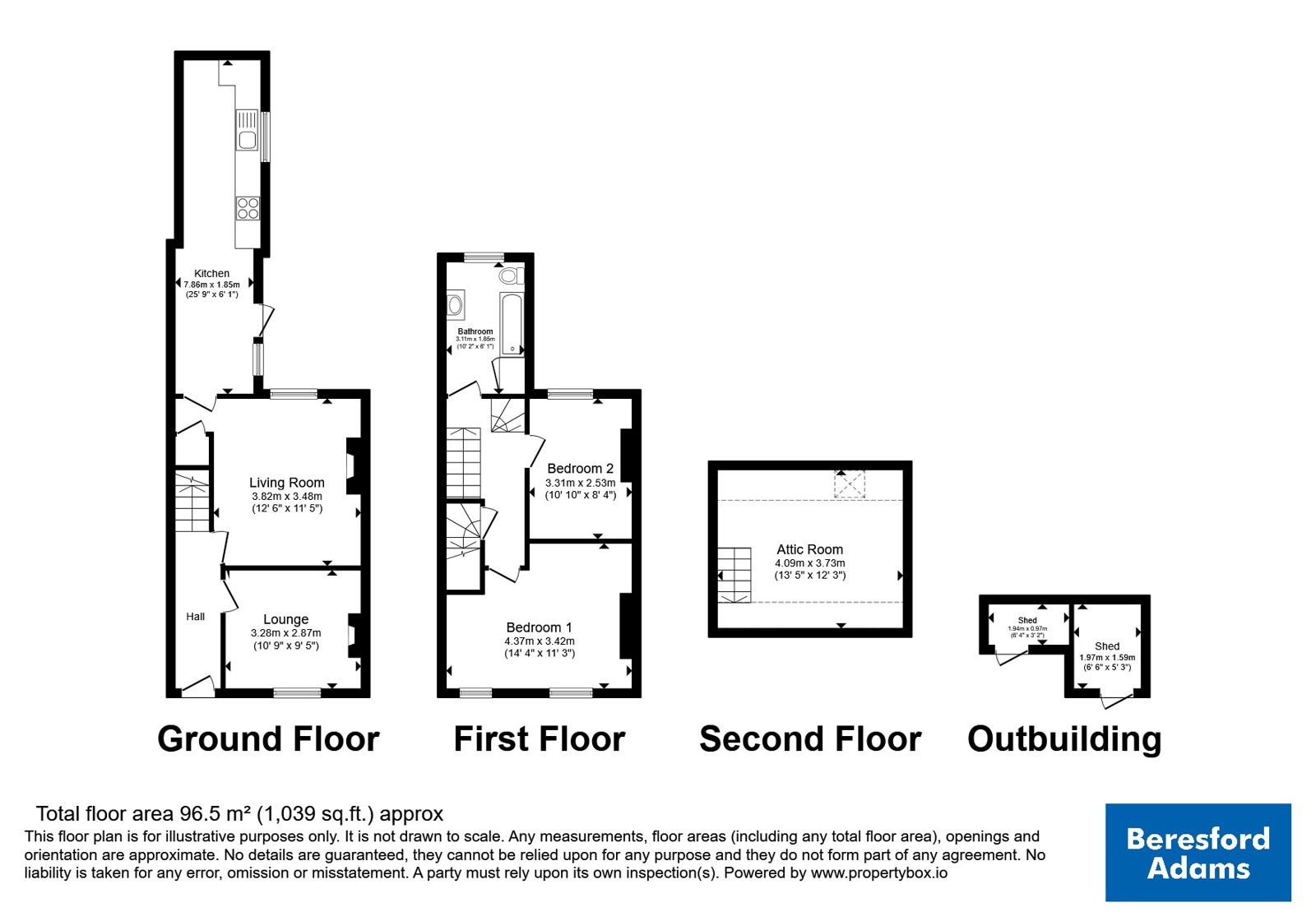 Bangor Street, Gwynedd floorplan