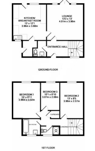 32, Fritton Court, Haverhill floorplan