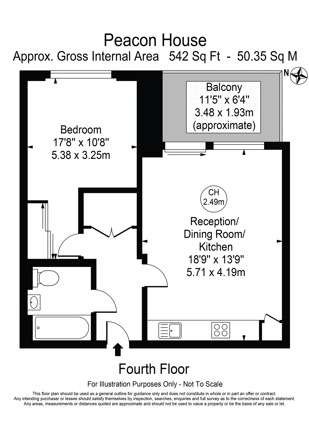 Peacon House, Thonrey Close, London floorplan
