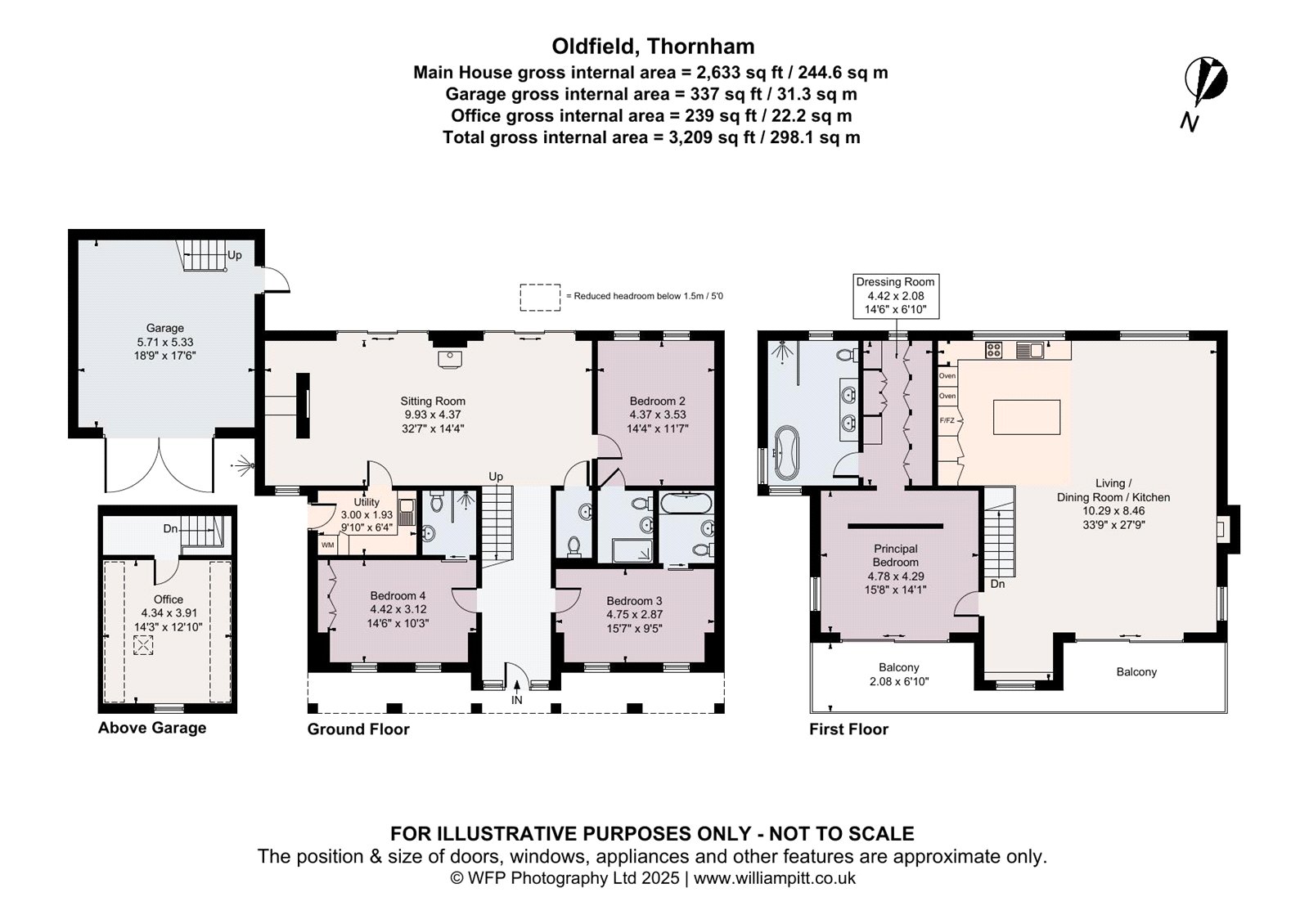 Oldfield,, The Green, Hunstanton floorplan