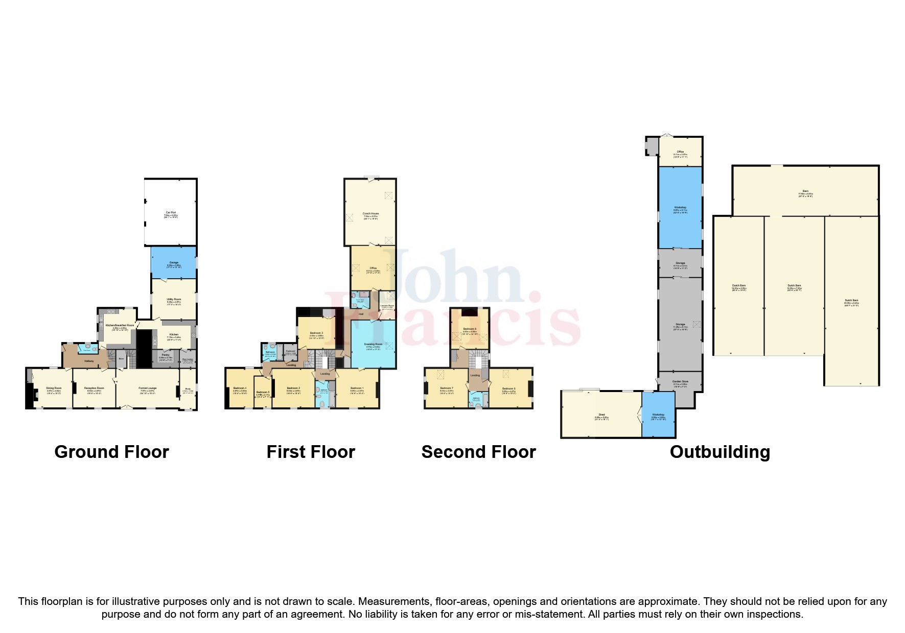 Iscoed Home Farm,, Ferryside, Carmarthenshire floorplan