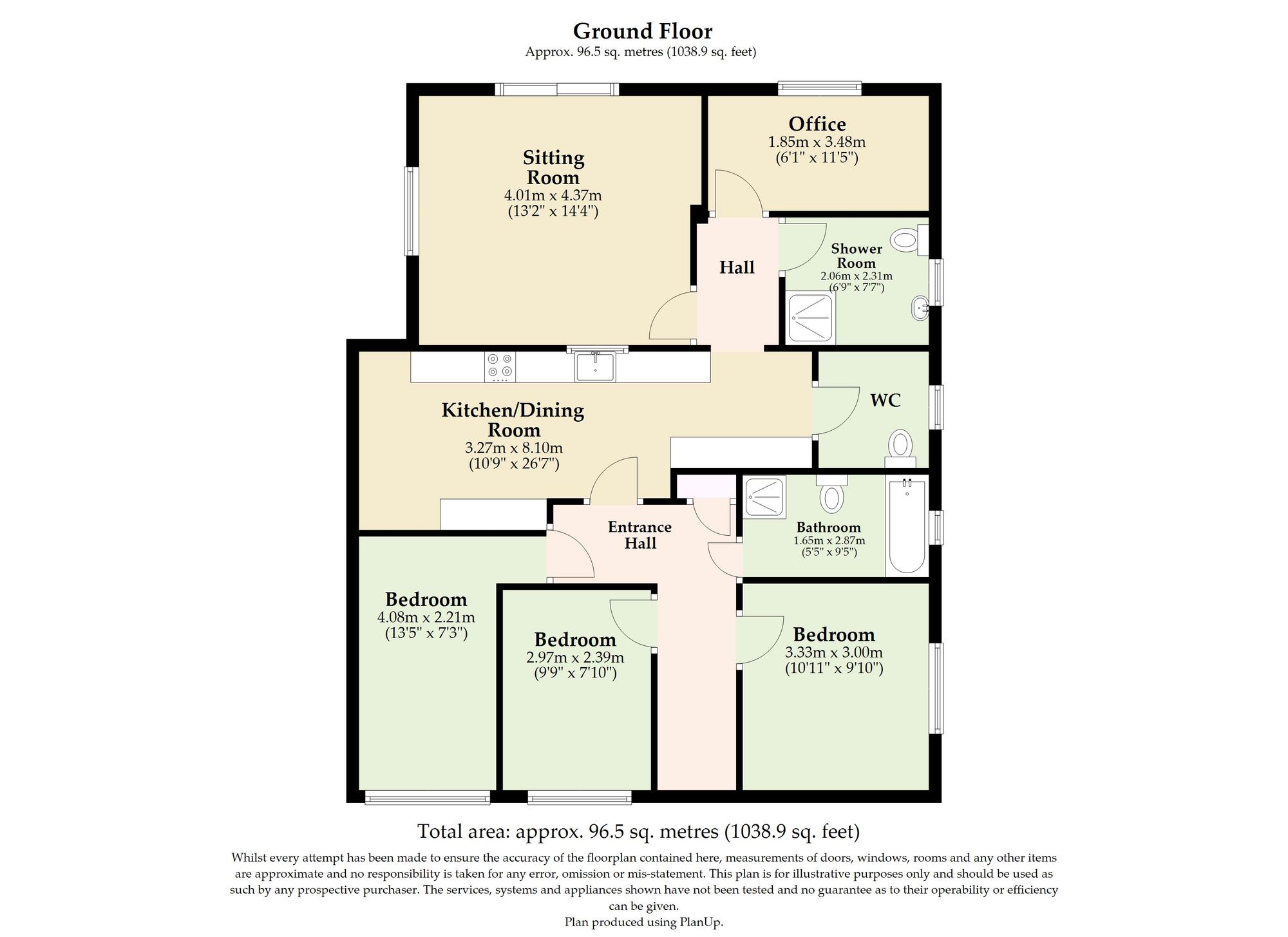 2 Skedge Way, Norwich floorplan